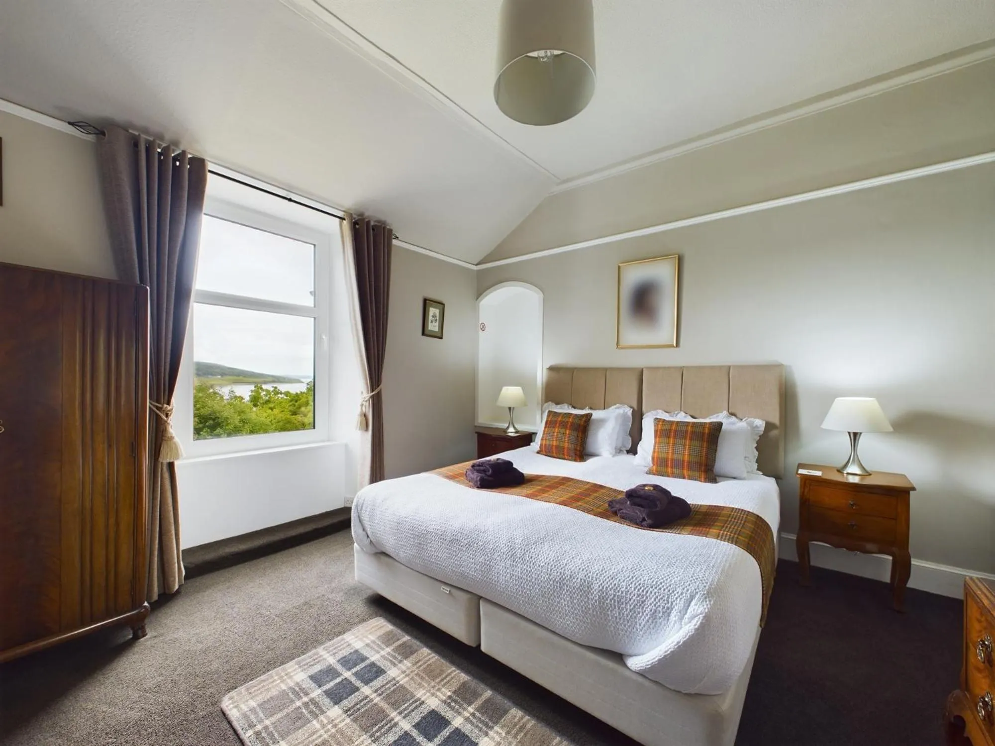 Bed in The Tregortha B&B