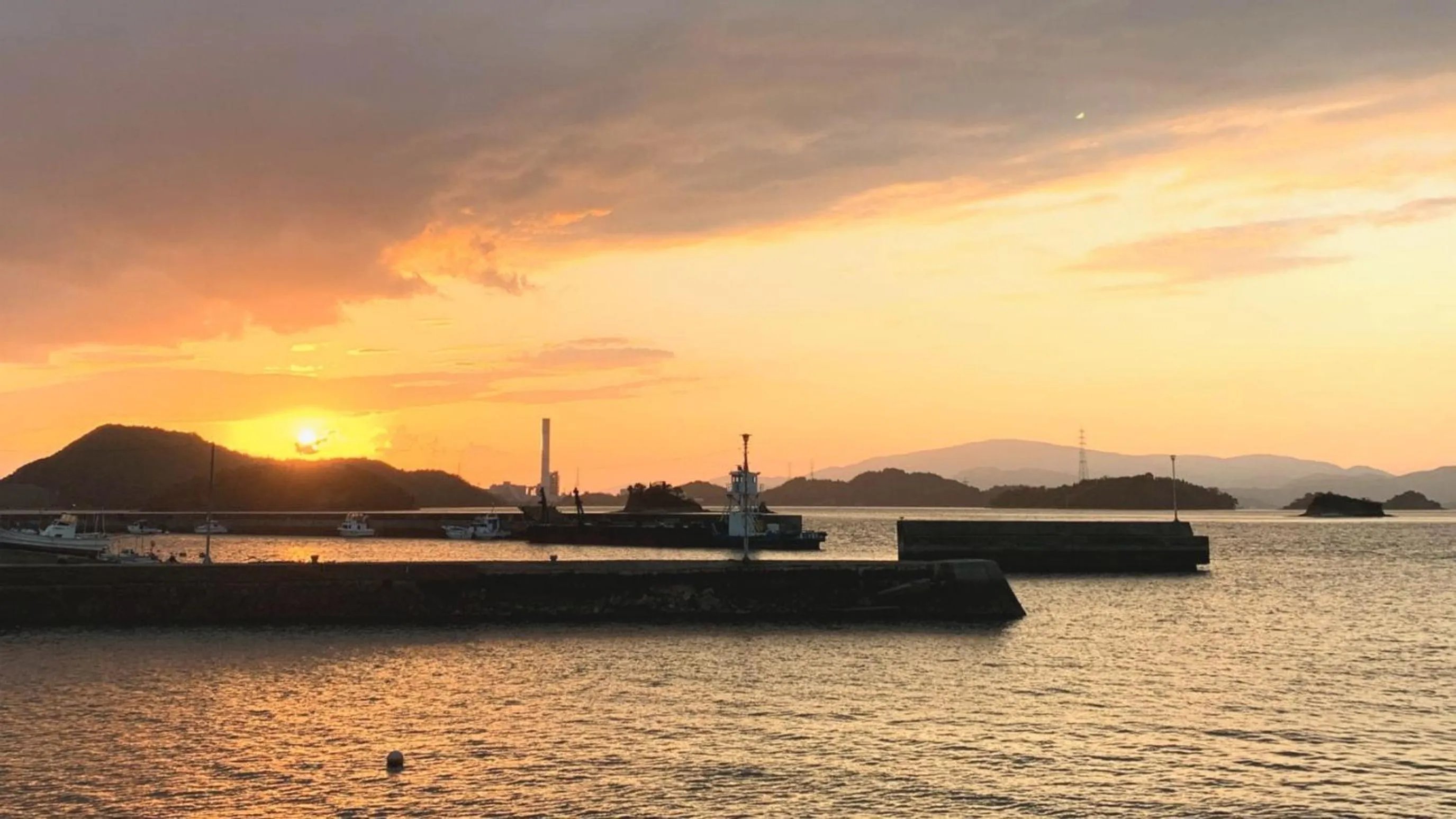 Natural landscape in NIPPONIA HOTEL Takehara Saltworks Town