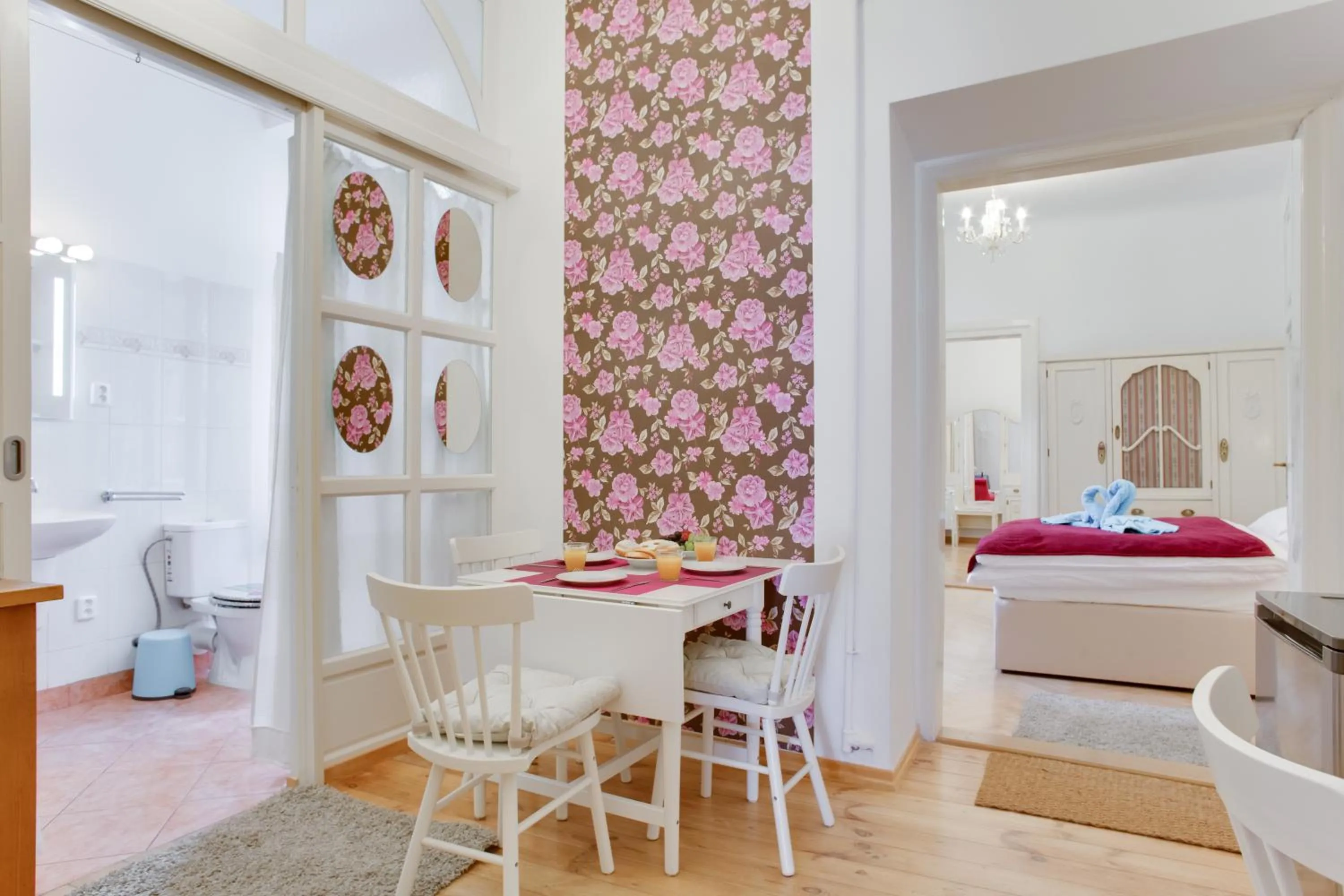 Photo of the whole room, Bed in Prague Siesta Apartments