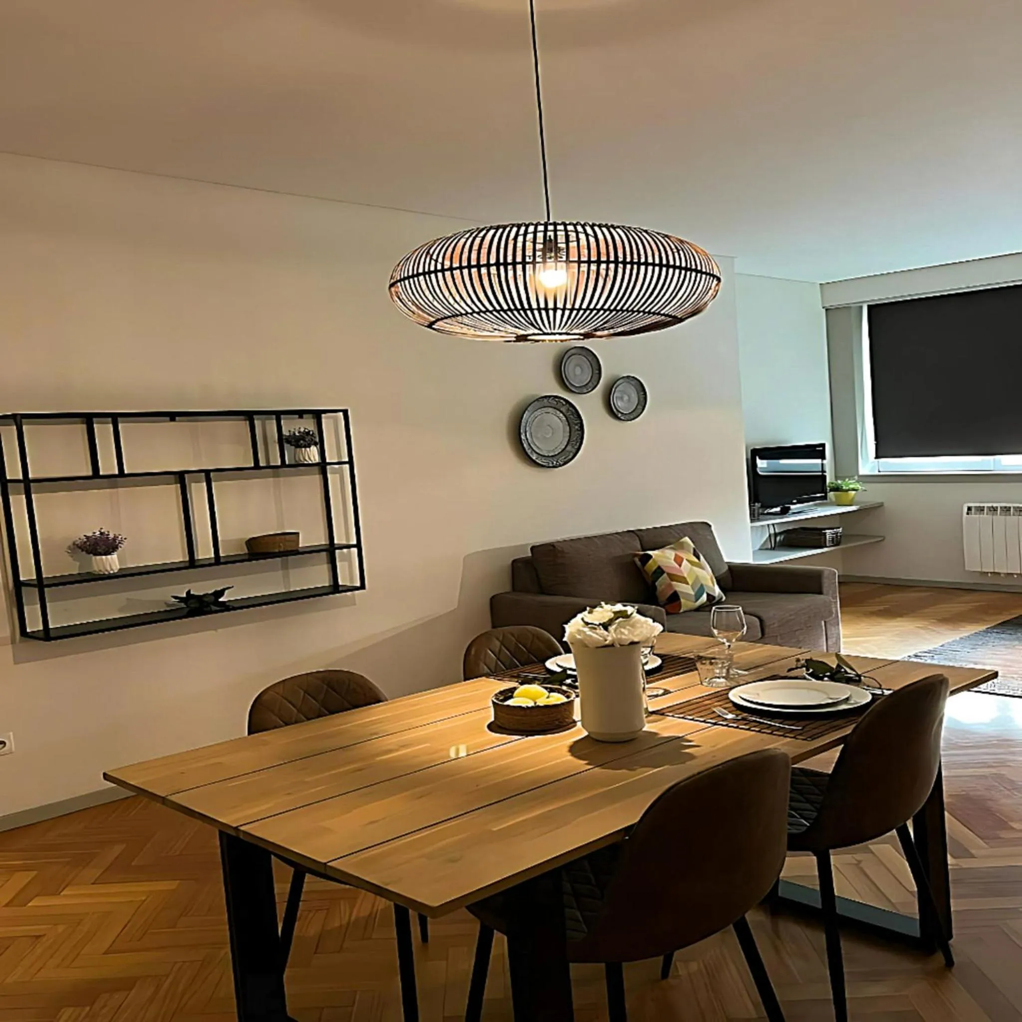 Living room in bnapartments Trindade