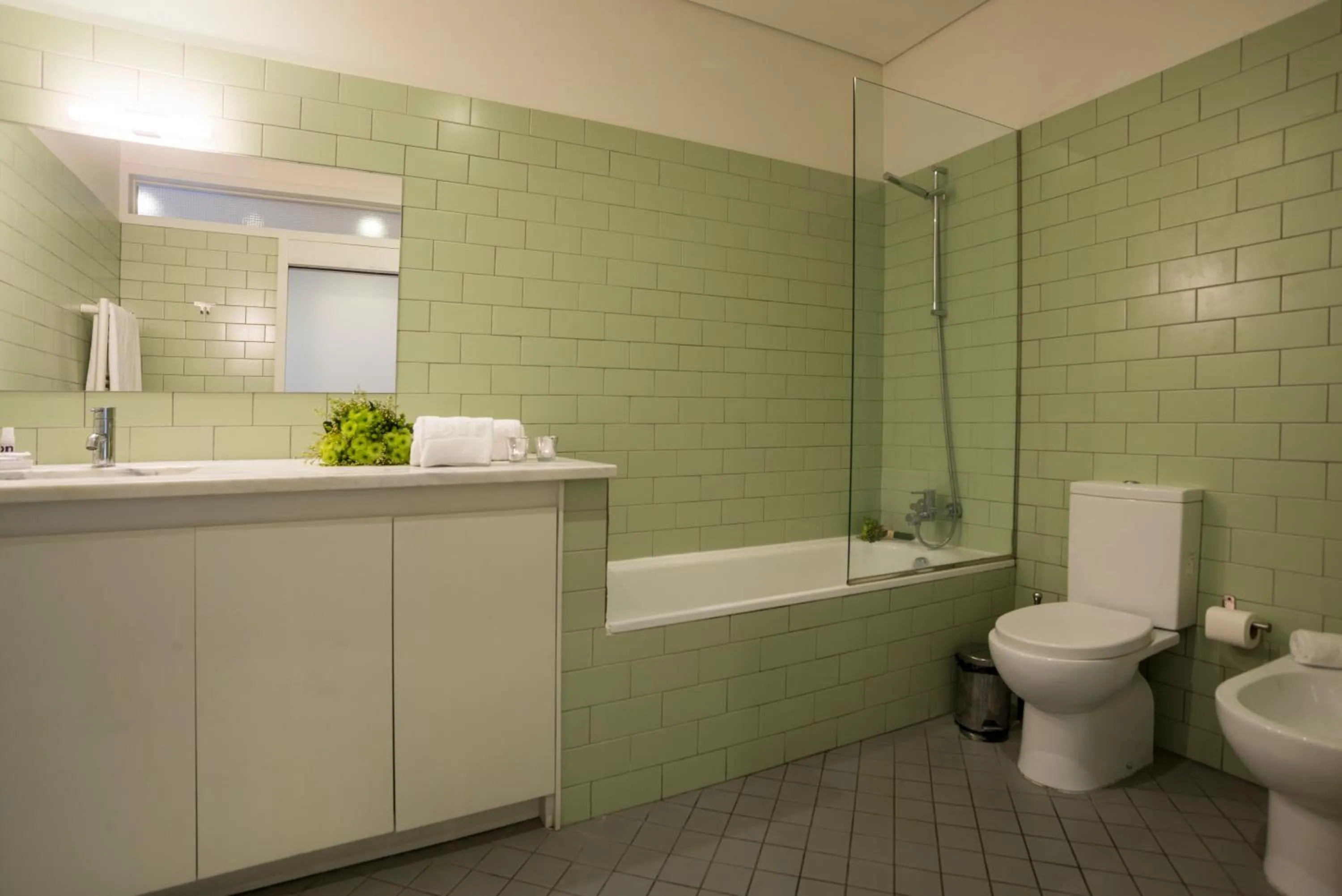 Bathroom in bnapartments Trindade