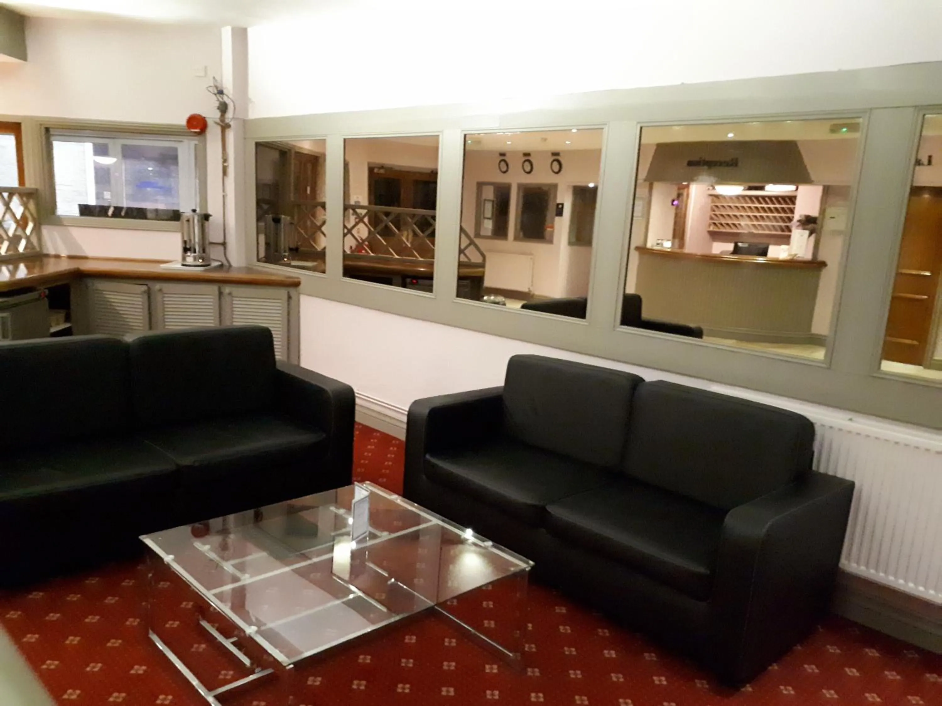 Seating area in The Highfield Hotel