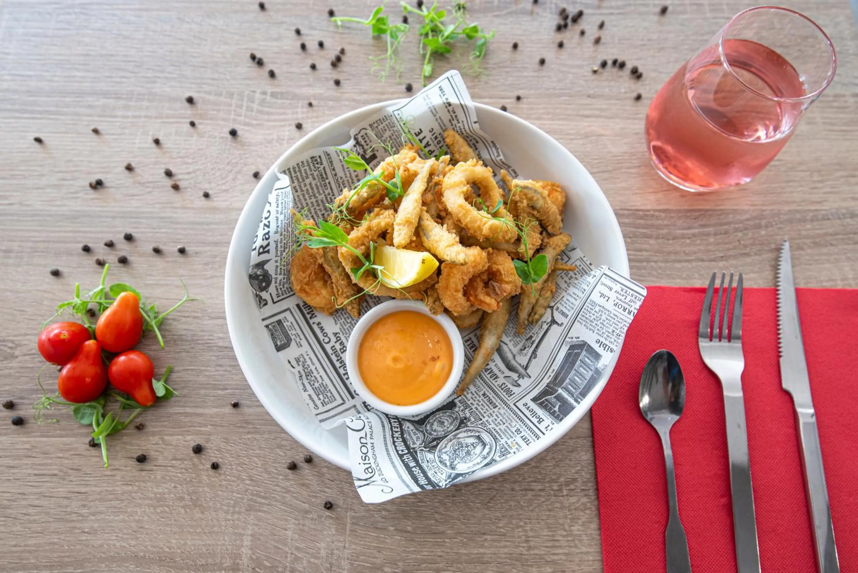 Restaurant/places to eat in Atoll Hotel Logis Angers, Beaucouzé