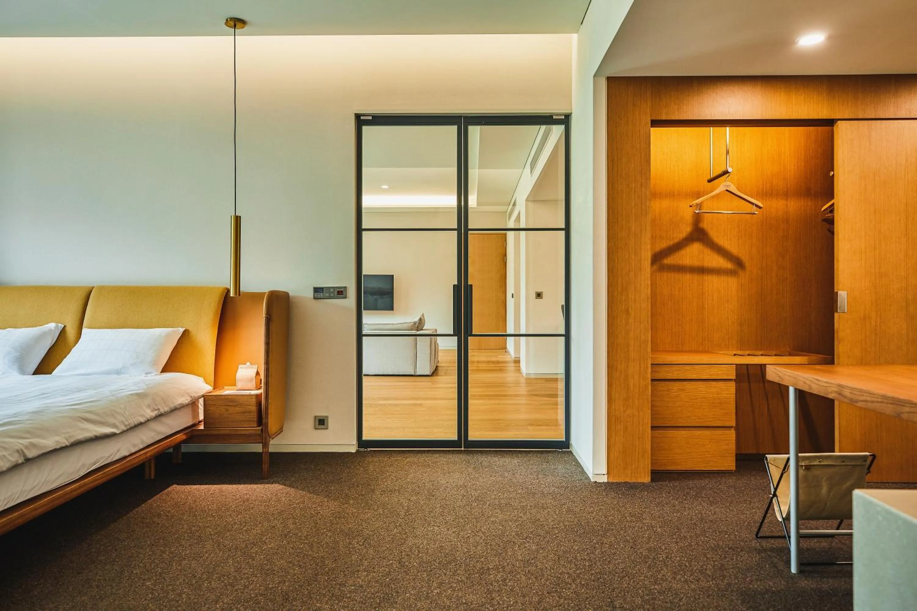 Bedroom, Bed in Phoenix Hotel Pyeongchang