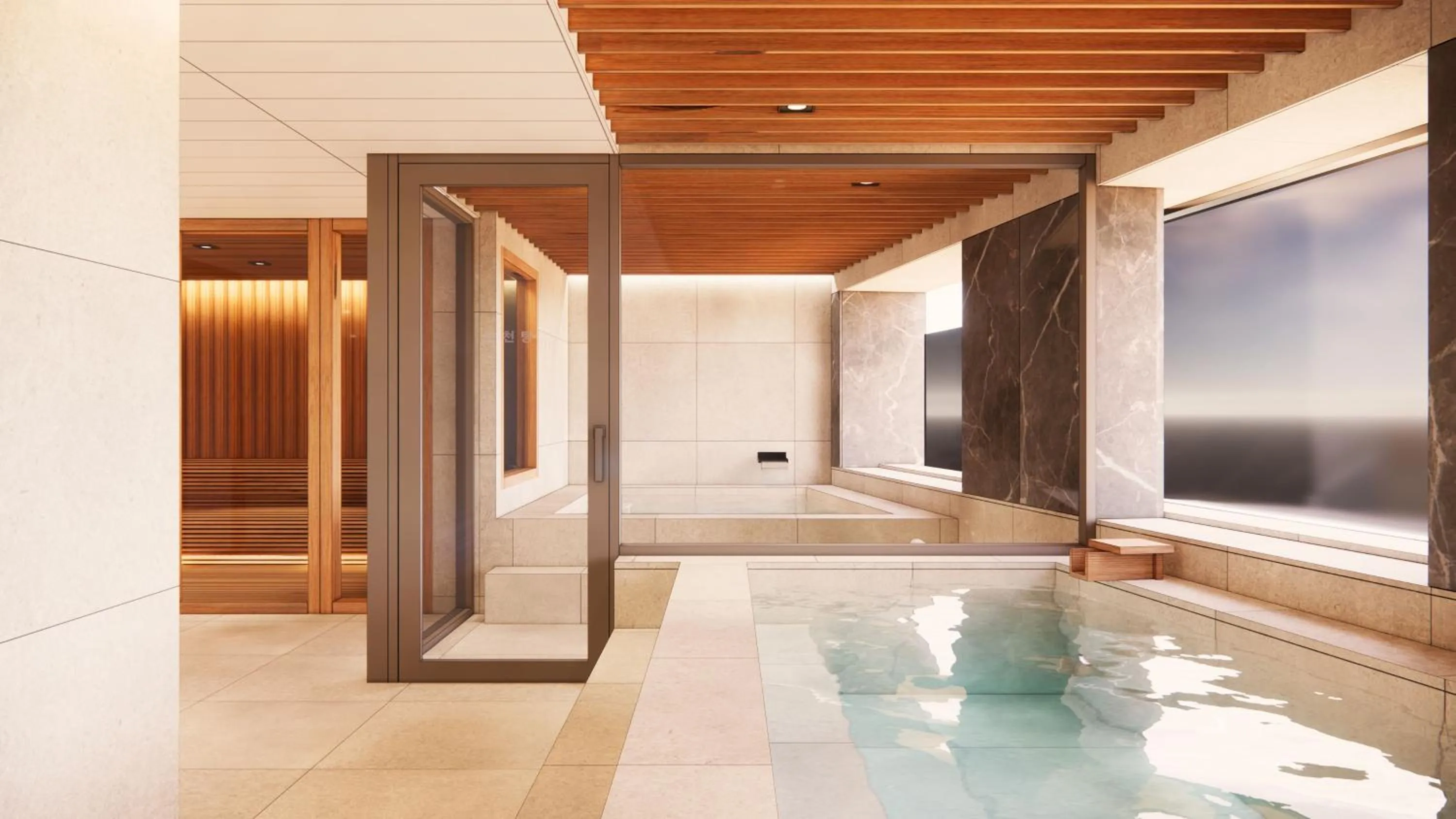 Sauna in Phoenix Hotel Pyeongchang
