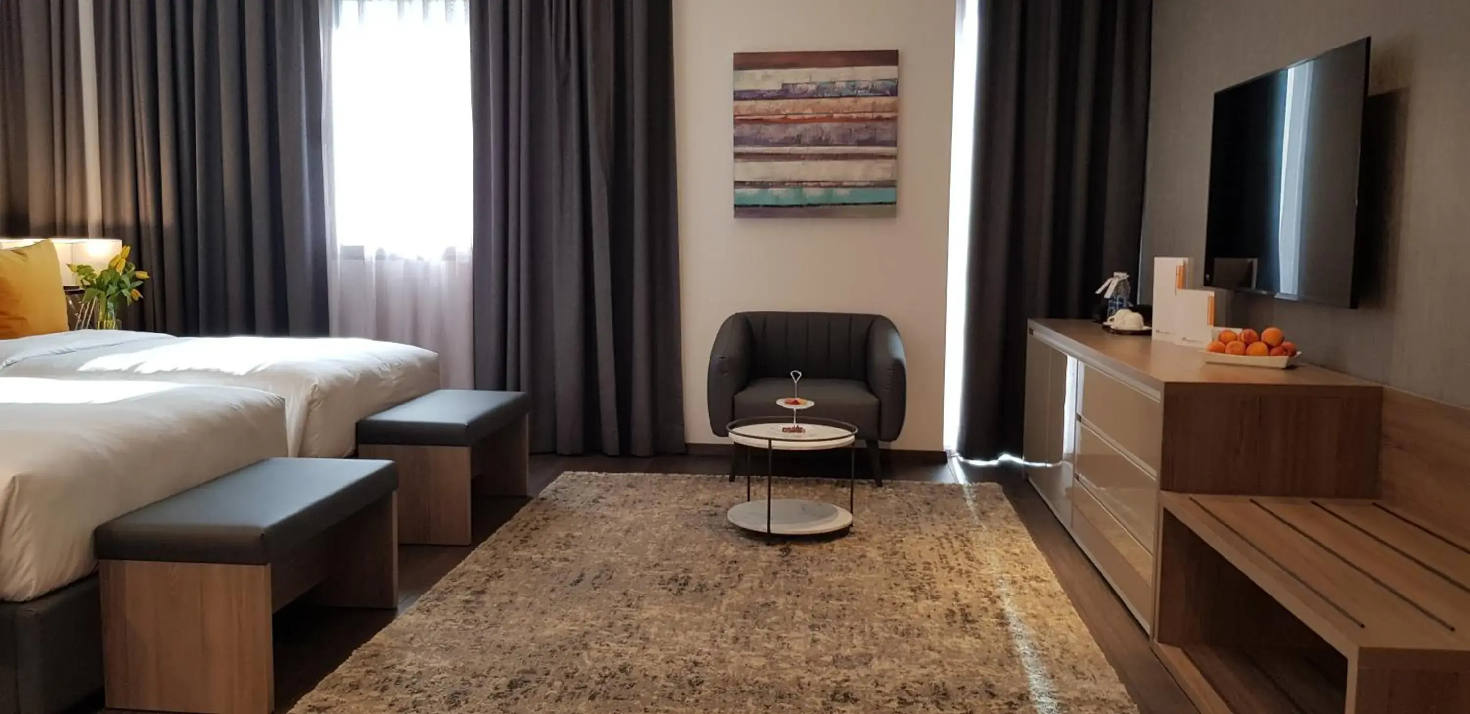 Deluxe Twin Room in Swiss-Belboutique Bneid Al Gar Kuwait Deluxe Twin Room in Swiss-Belboutique Bneid Al Gar Kuwait