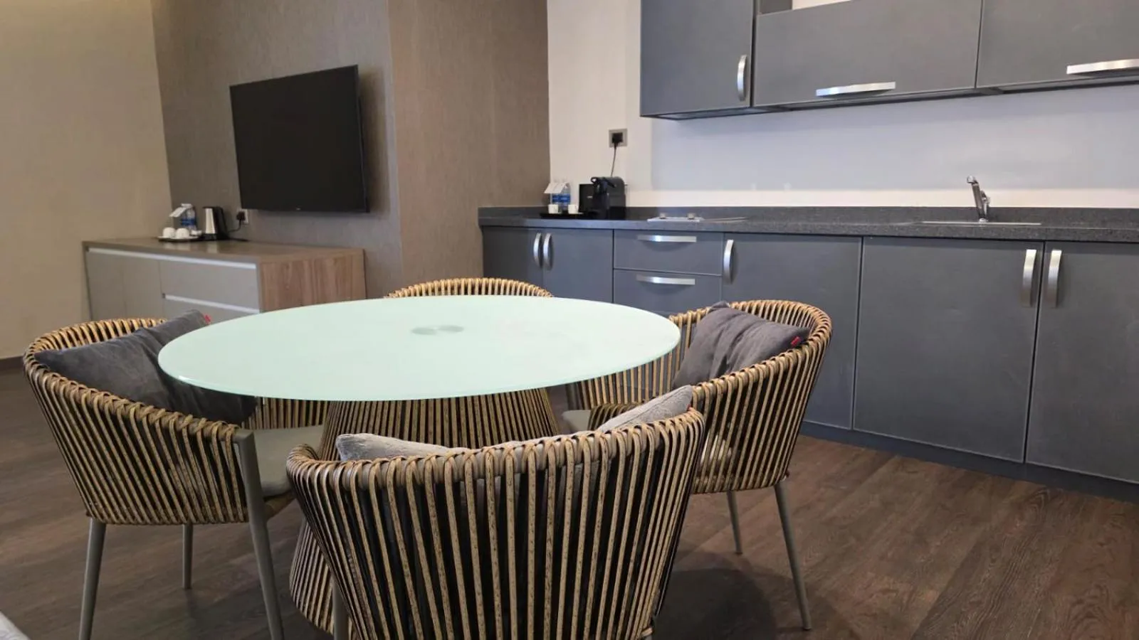 Dining area in Swiss-Belboutique Bneid Al Gar Kuwait