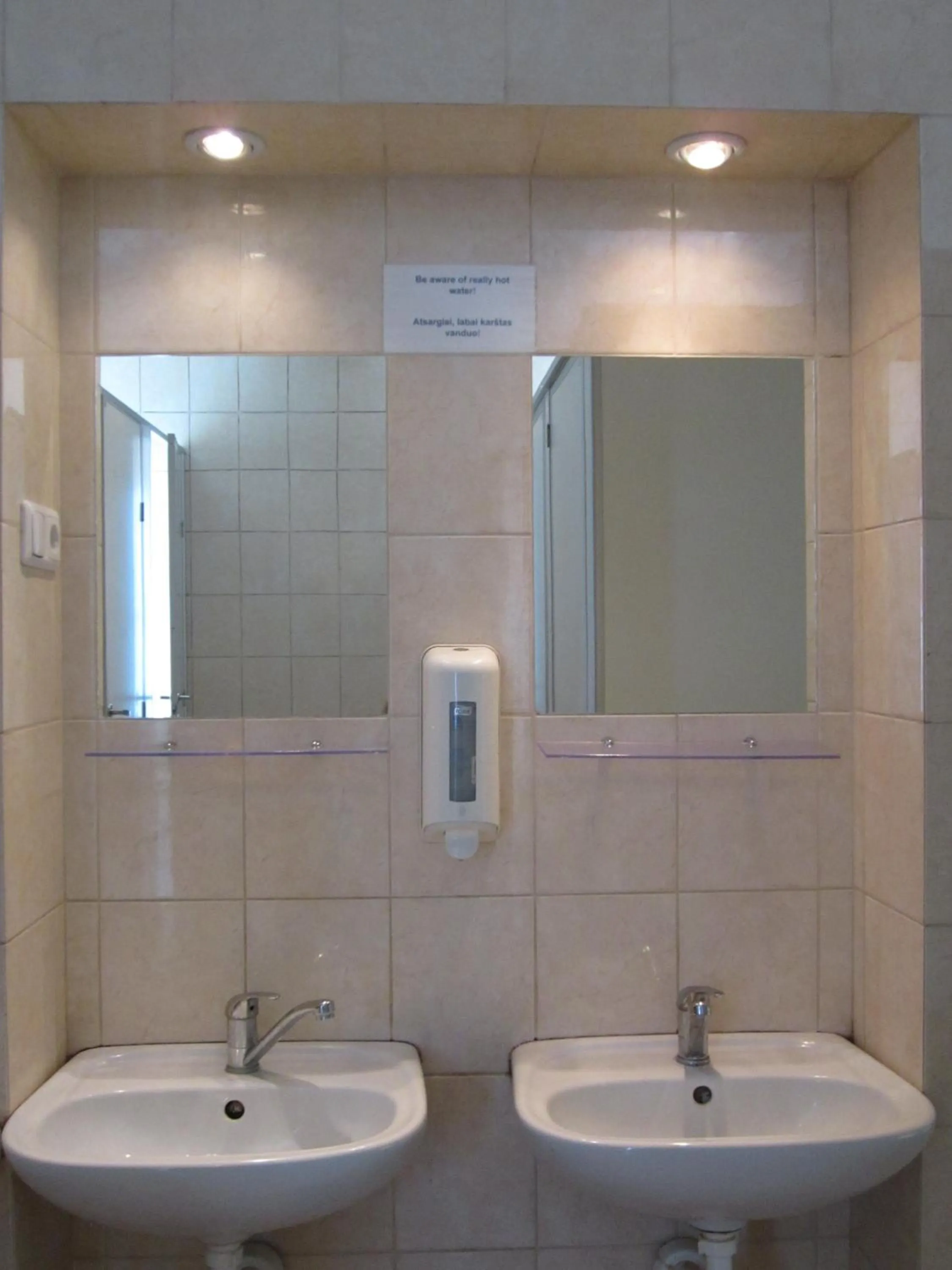 Bathroom in Hostel Filaretai