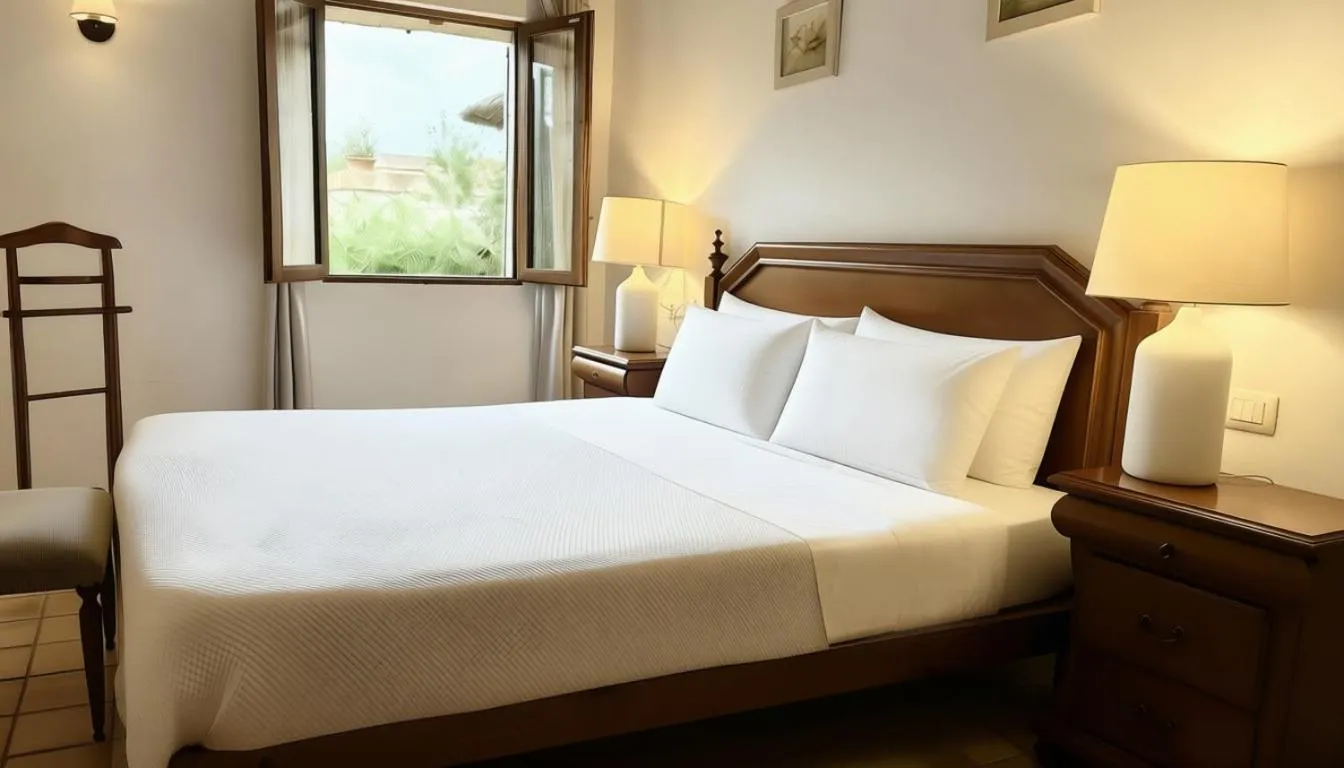 Bed in Finca Hotel Ses Cases Noves