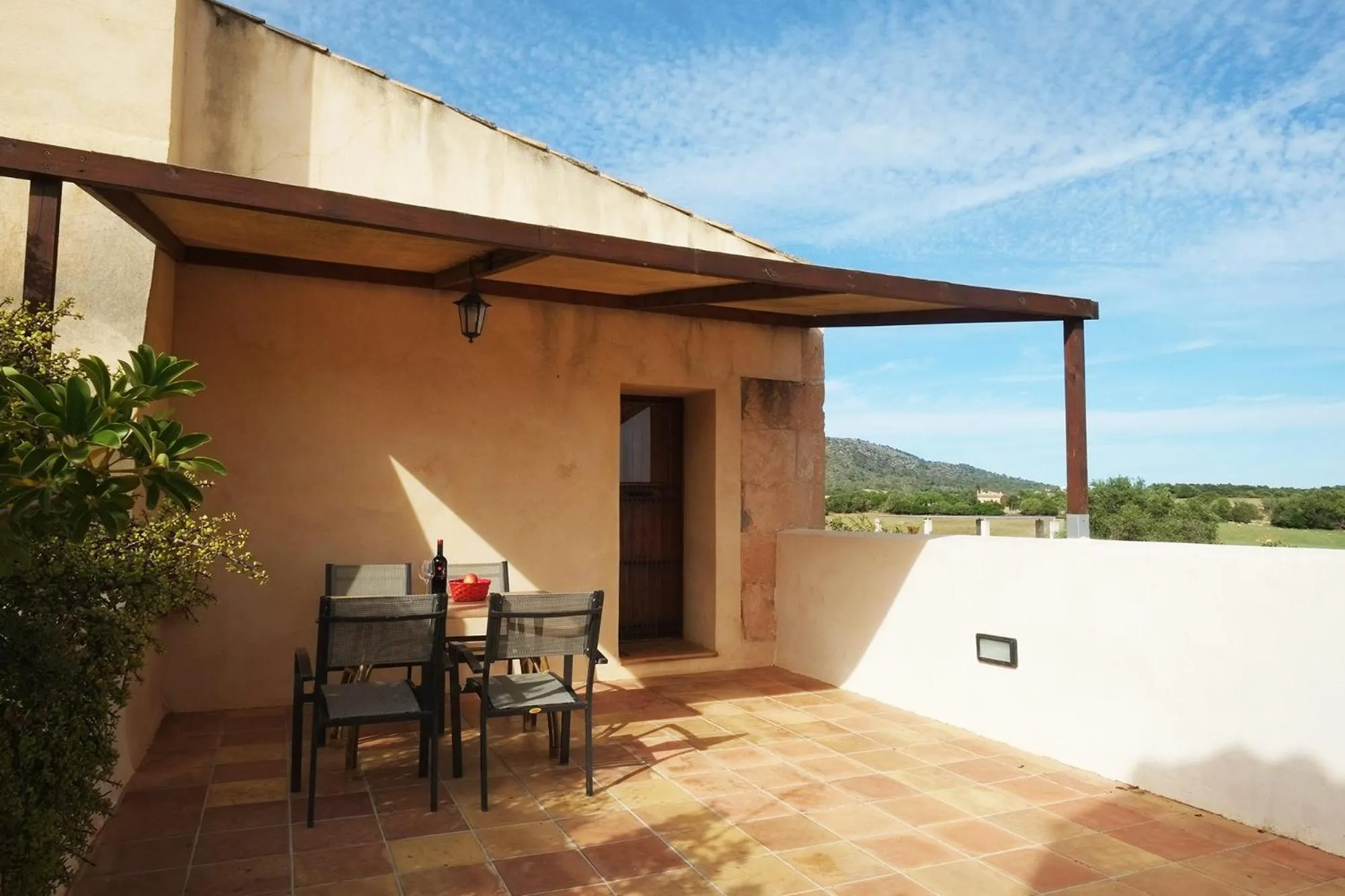 Balcony/Terrace in Finca Hotel Ses Cases Noves