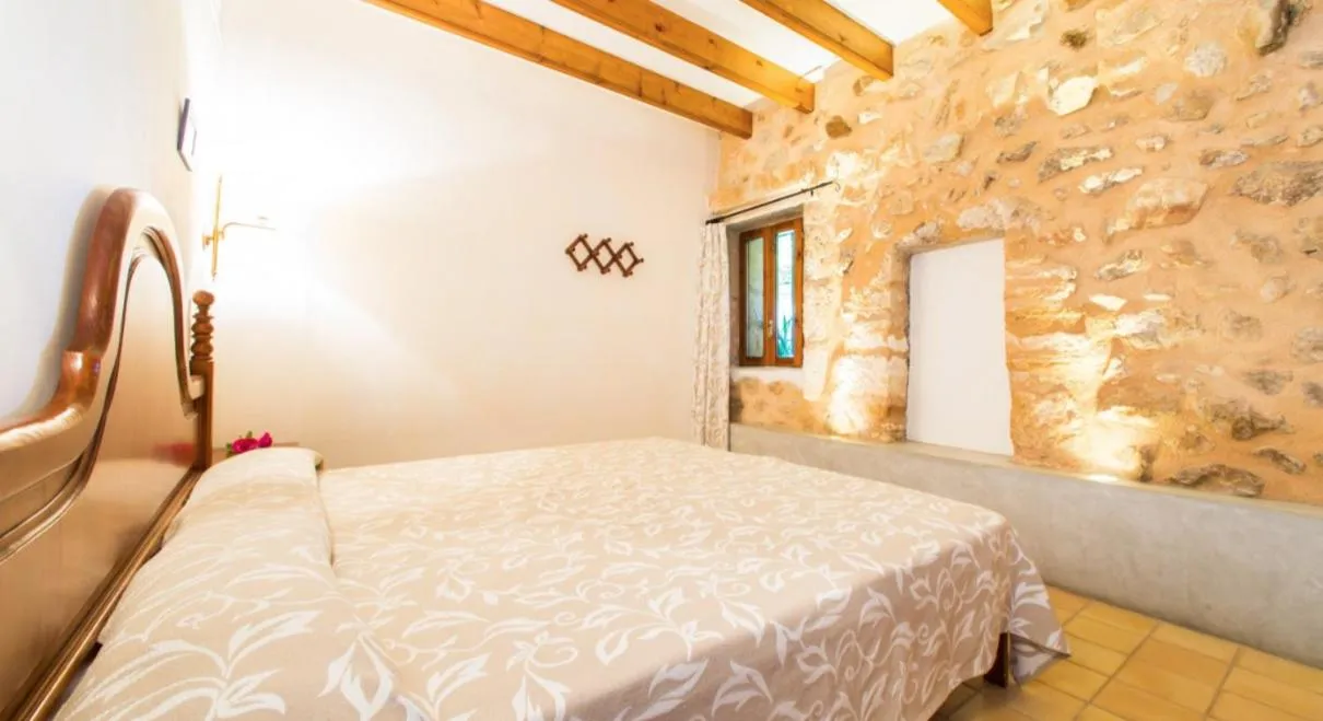 Bed in Finca Hotel Ses Cases Noves