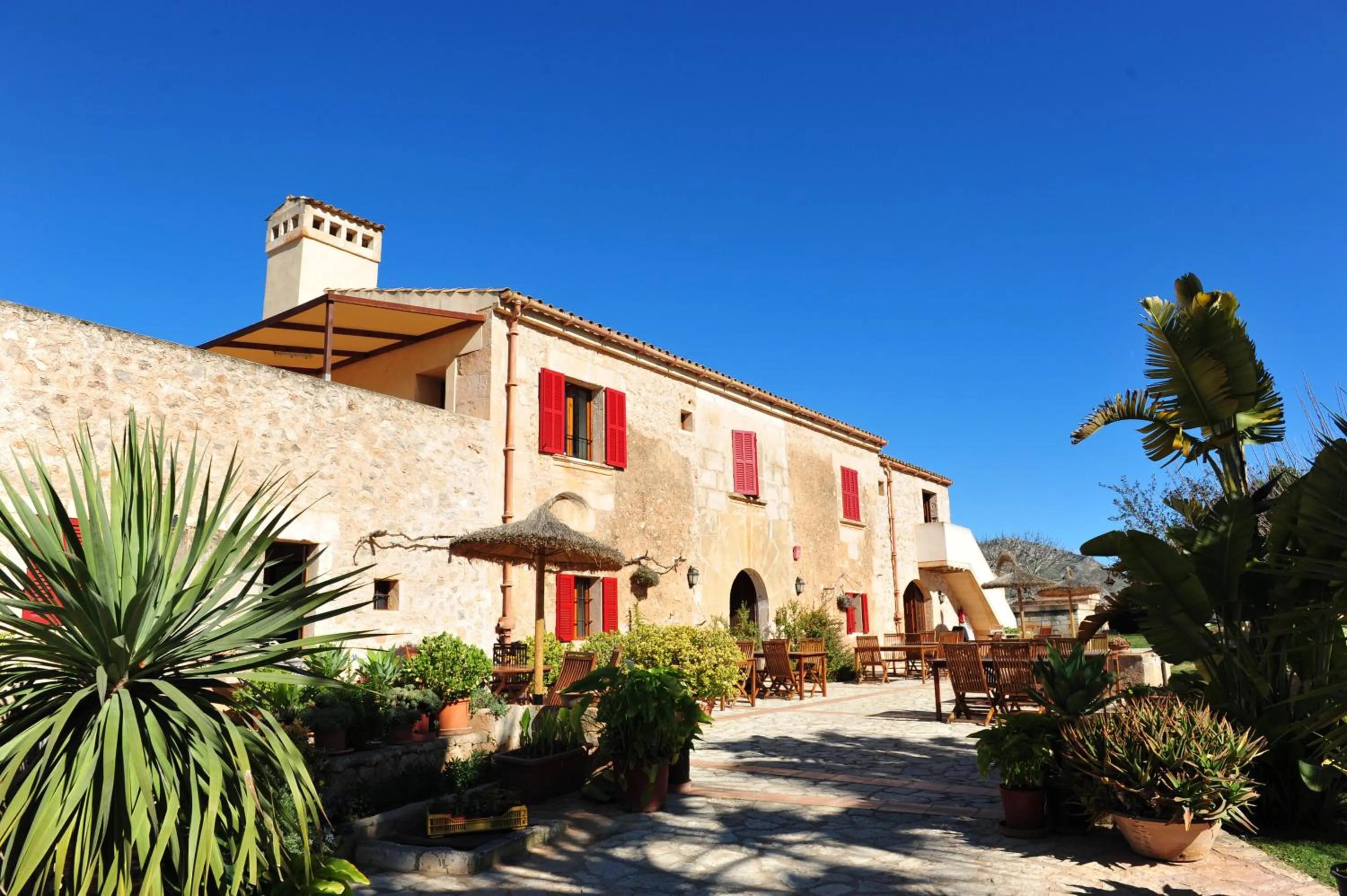 Facade/entrance in Finca Hotel Ses Cases Noves