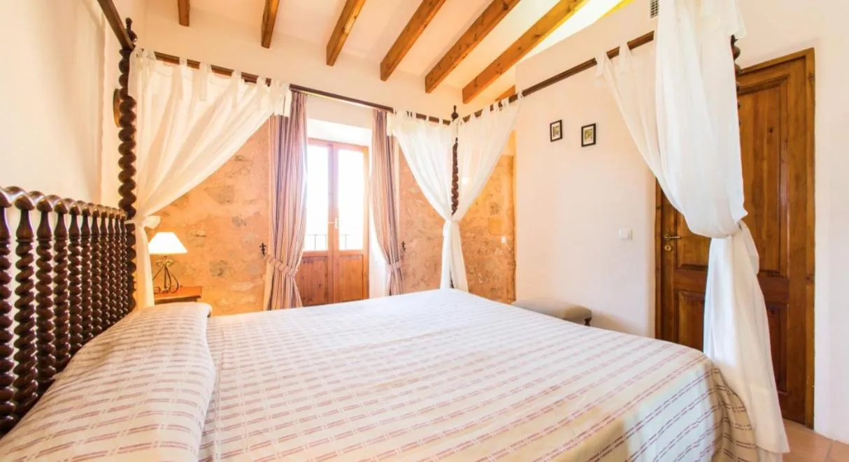 Bed in Finca Hotel Ses Cases Noves