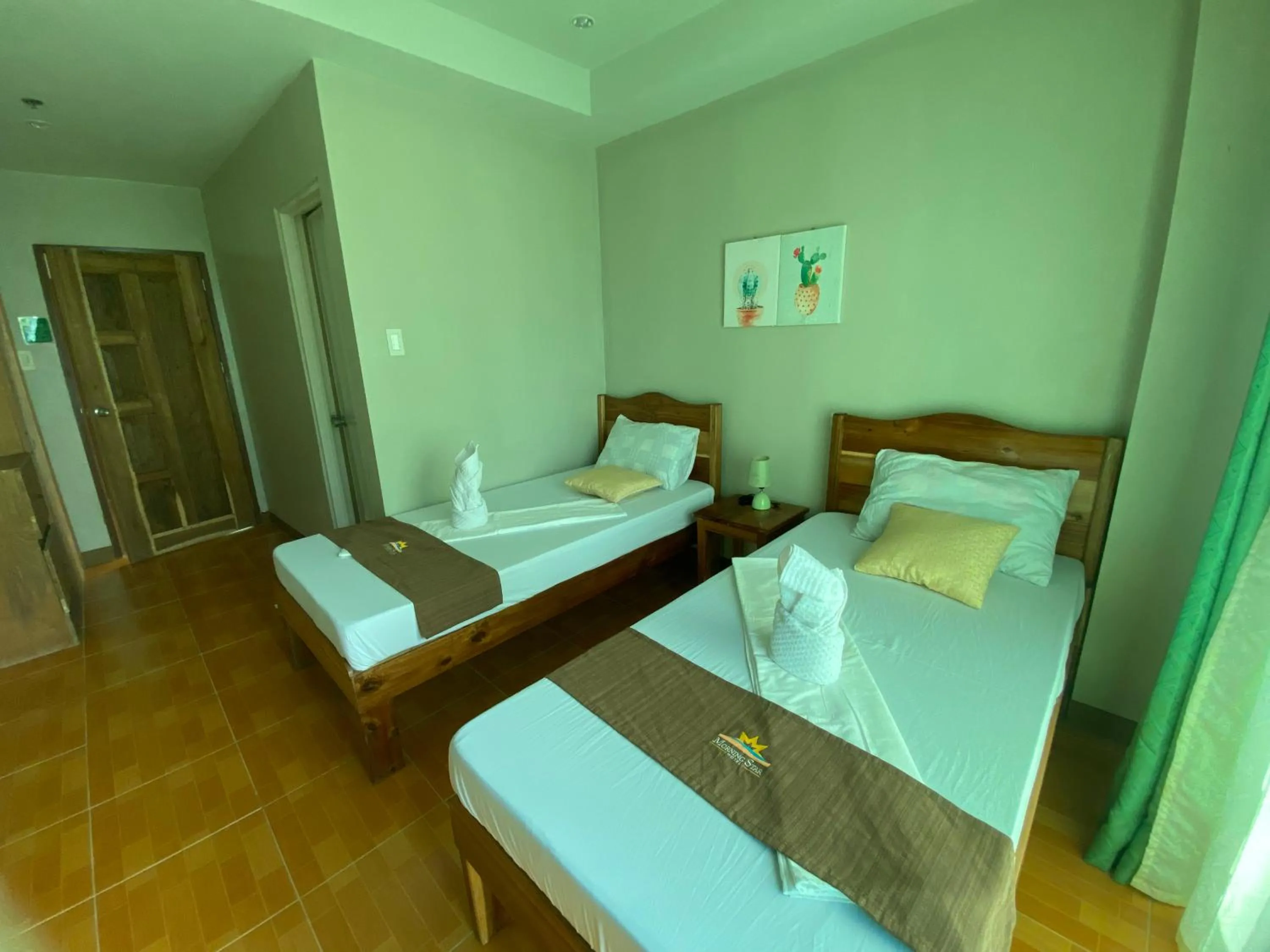 Bed in Morning Star Hotel