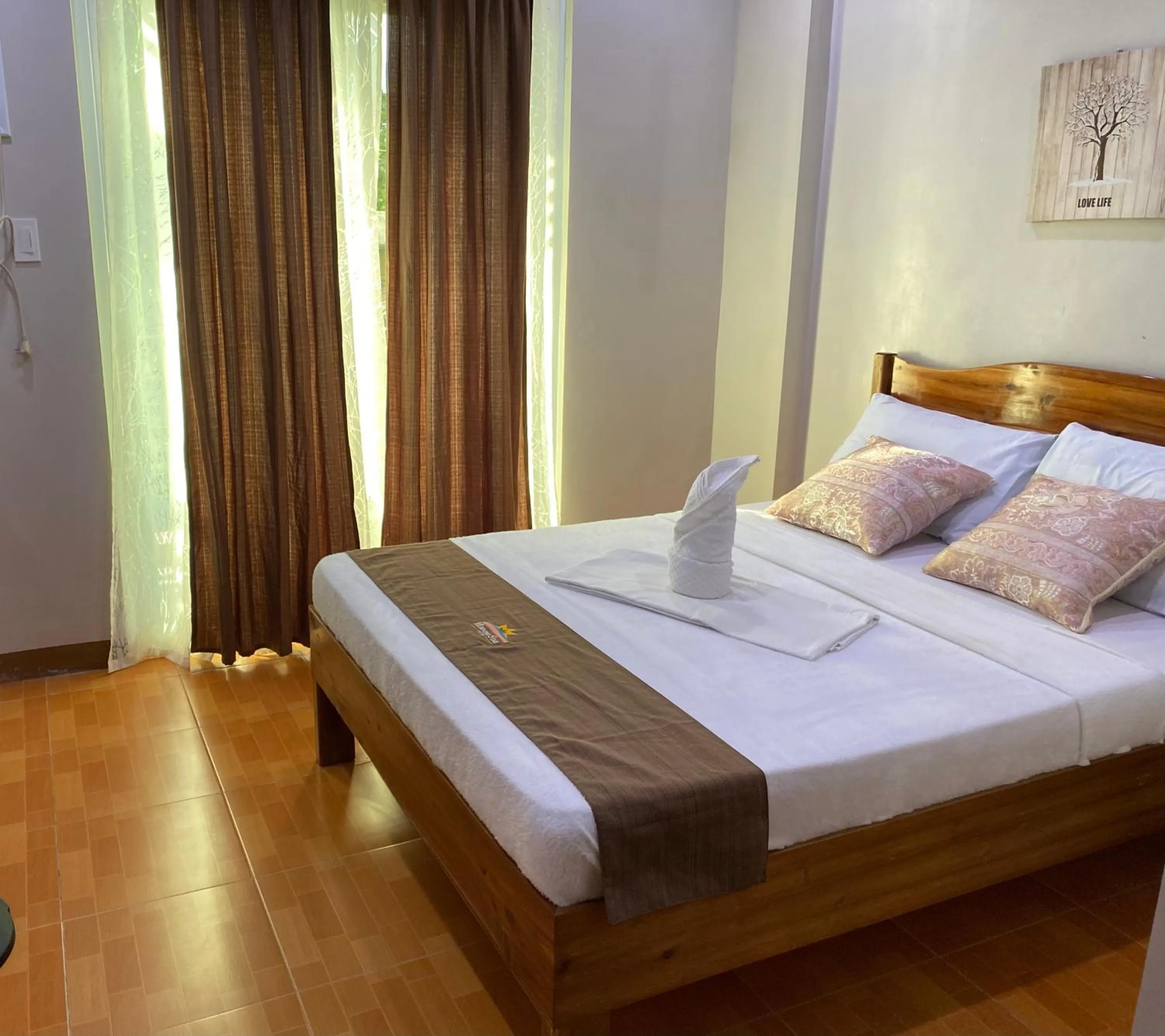 Bed in Morning Star Hotel
