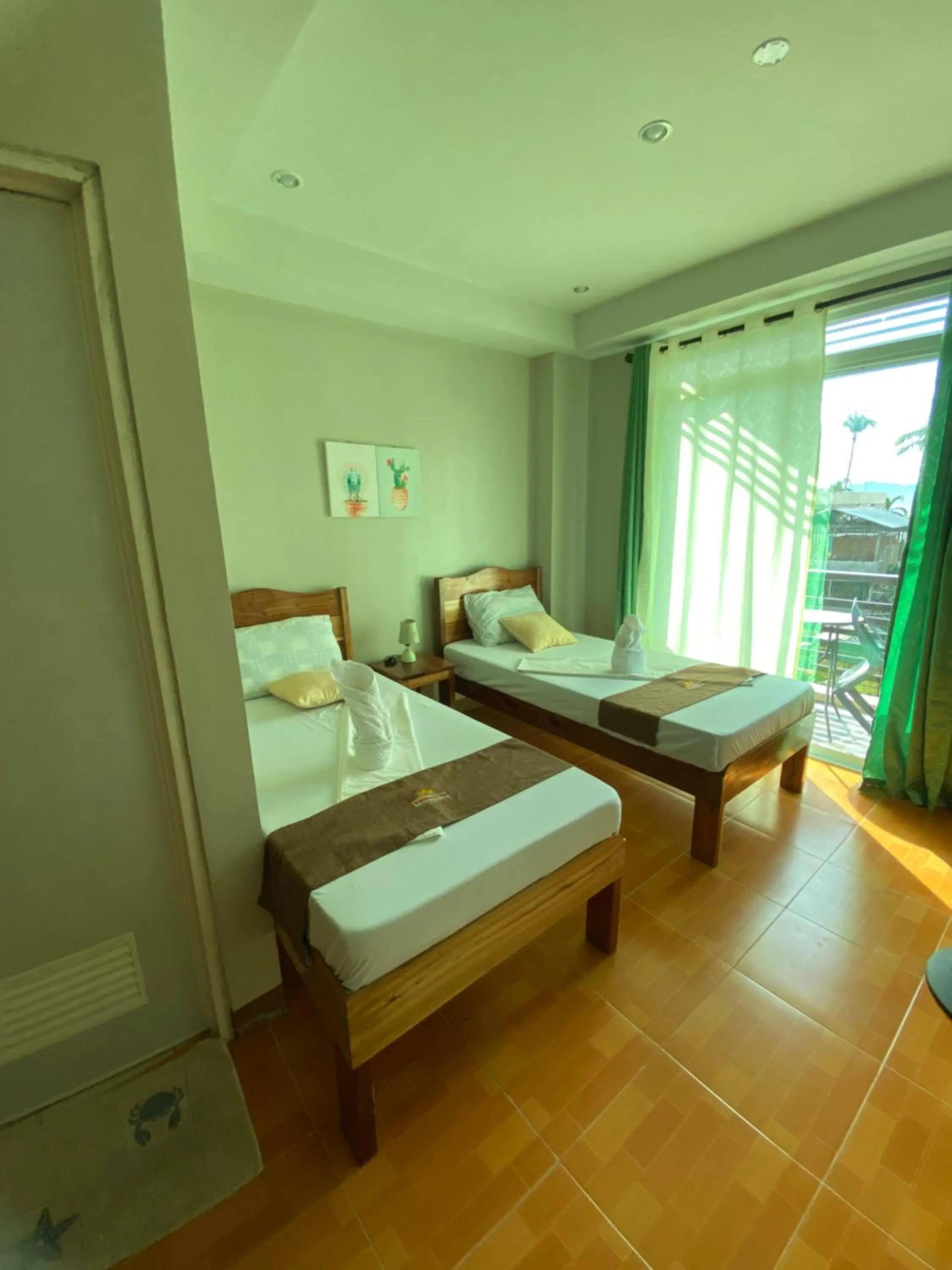 Bed in Morning Star Hotel