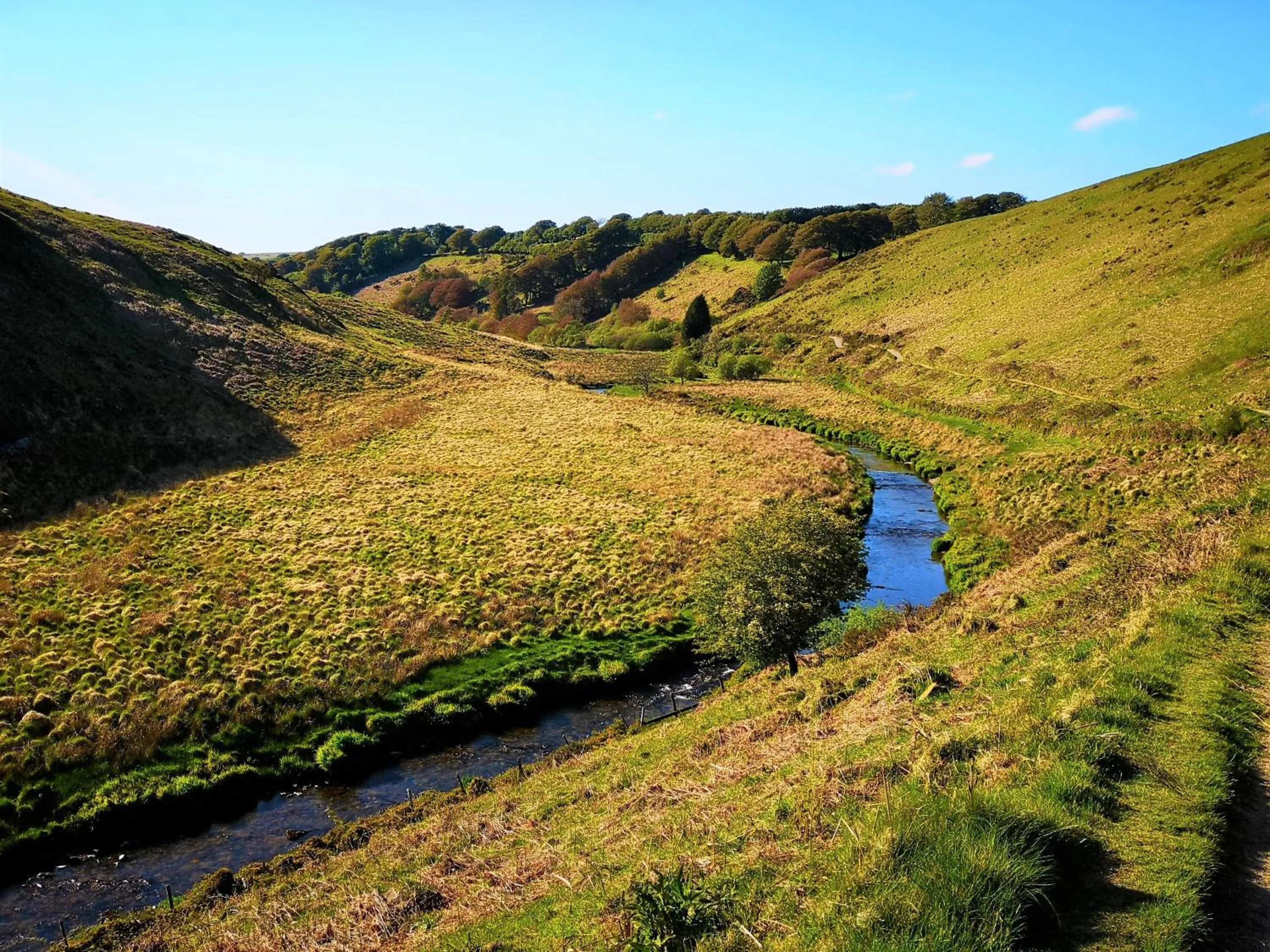 Natural landscape in The Exmoor Forest Inn