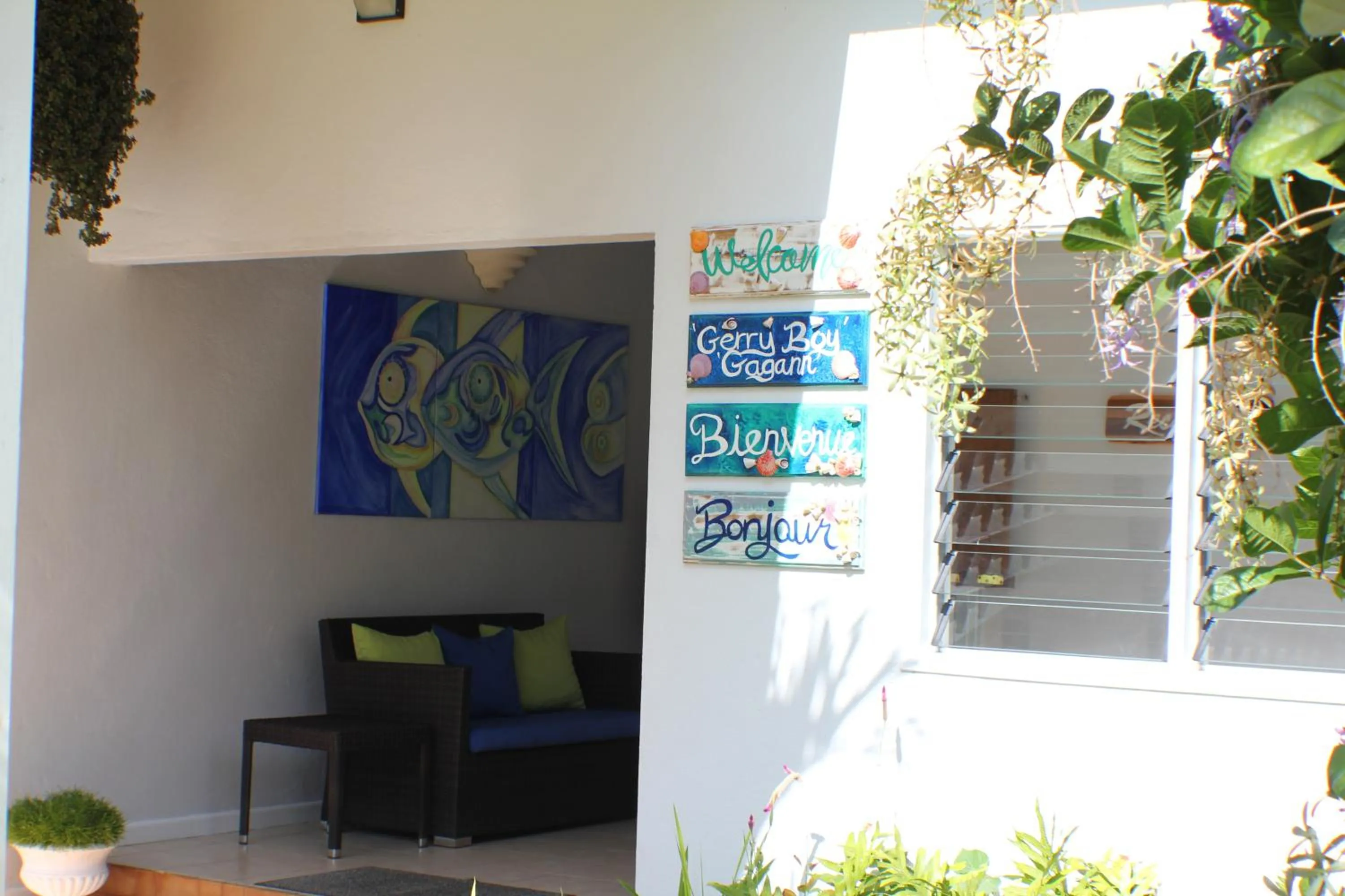 Lobby or reception in Hotel La Roussette