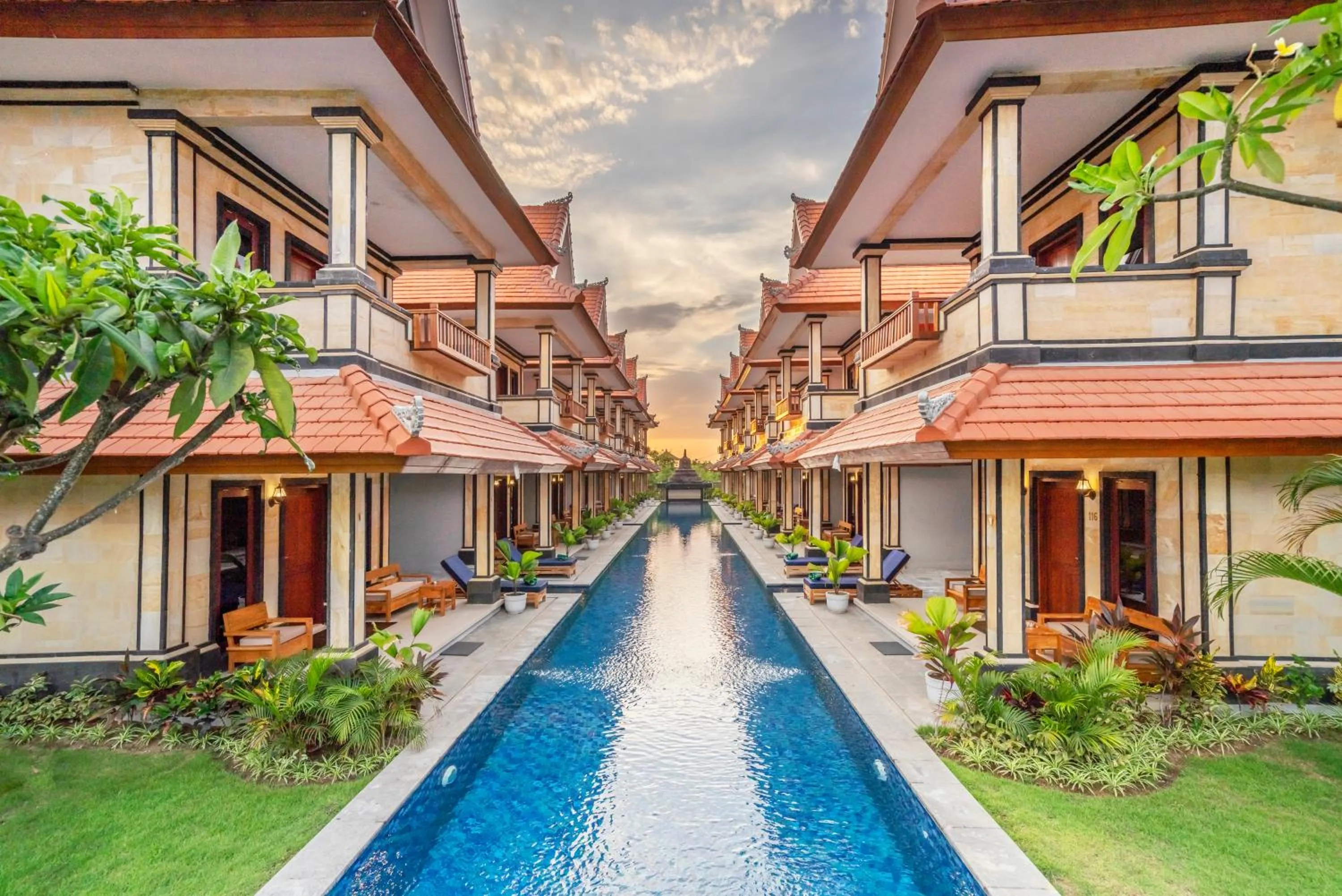 Property building in The Salila Beach Resort