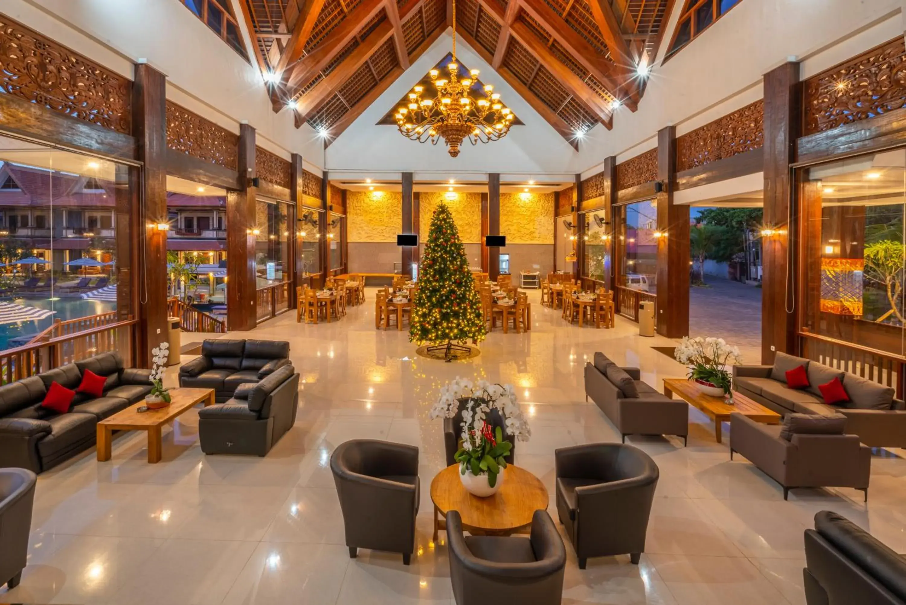 Lobby or reception in The Salila Beach Resort Lobby or reception in The Salila Beach Resort