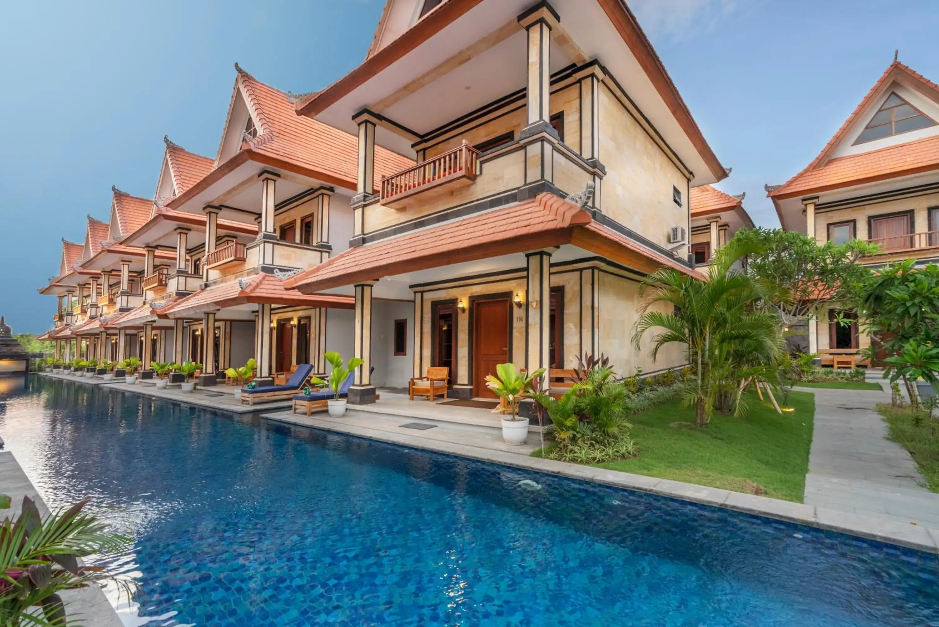 Property building in The Salila Beach Resort Property building in The Salila Beach Resort