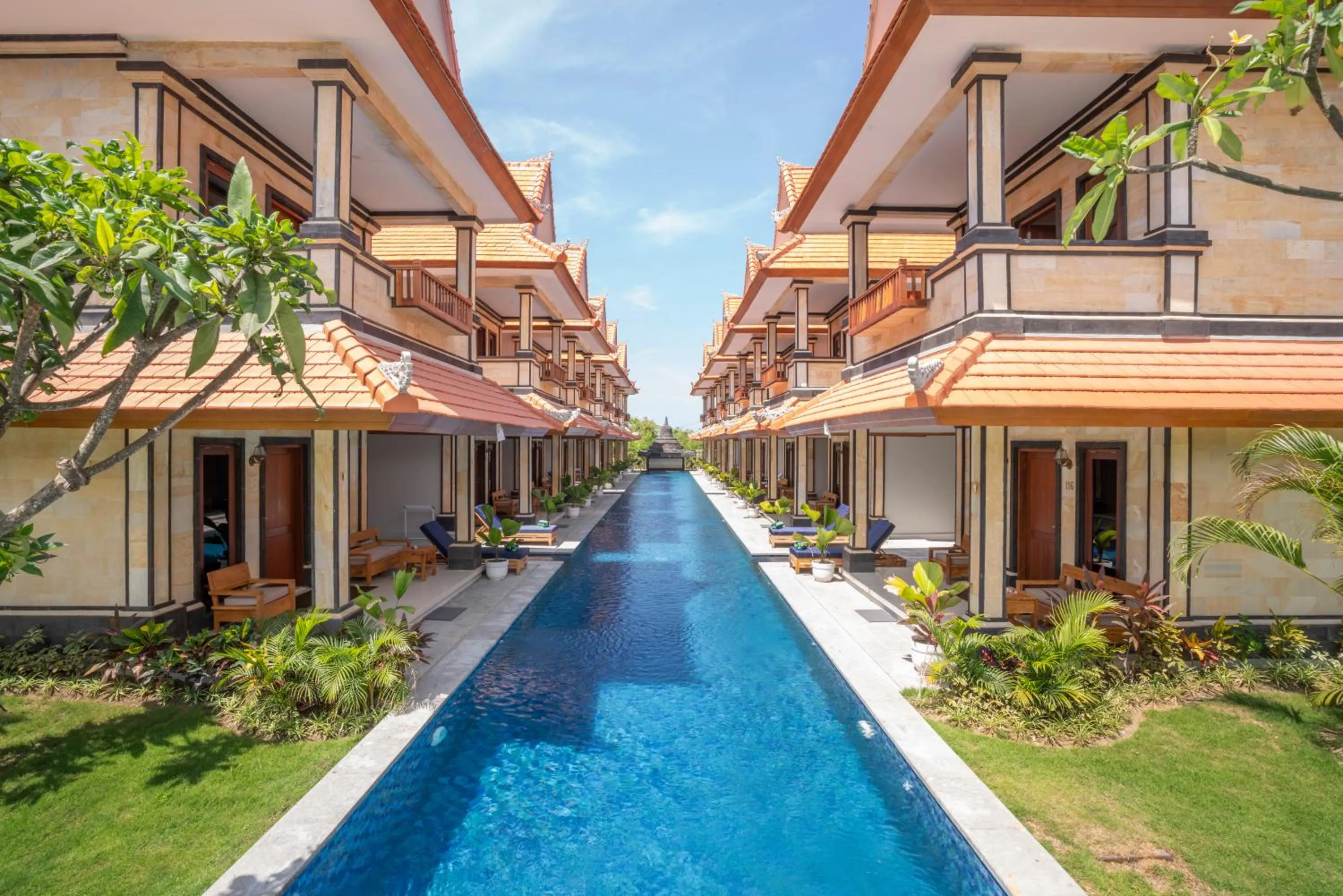 Property building in The Salila Beach Resort