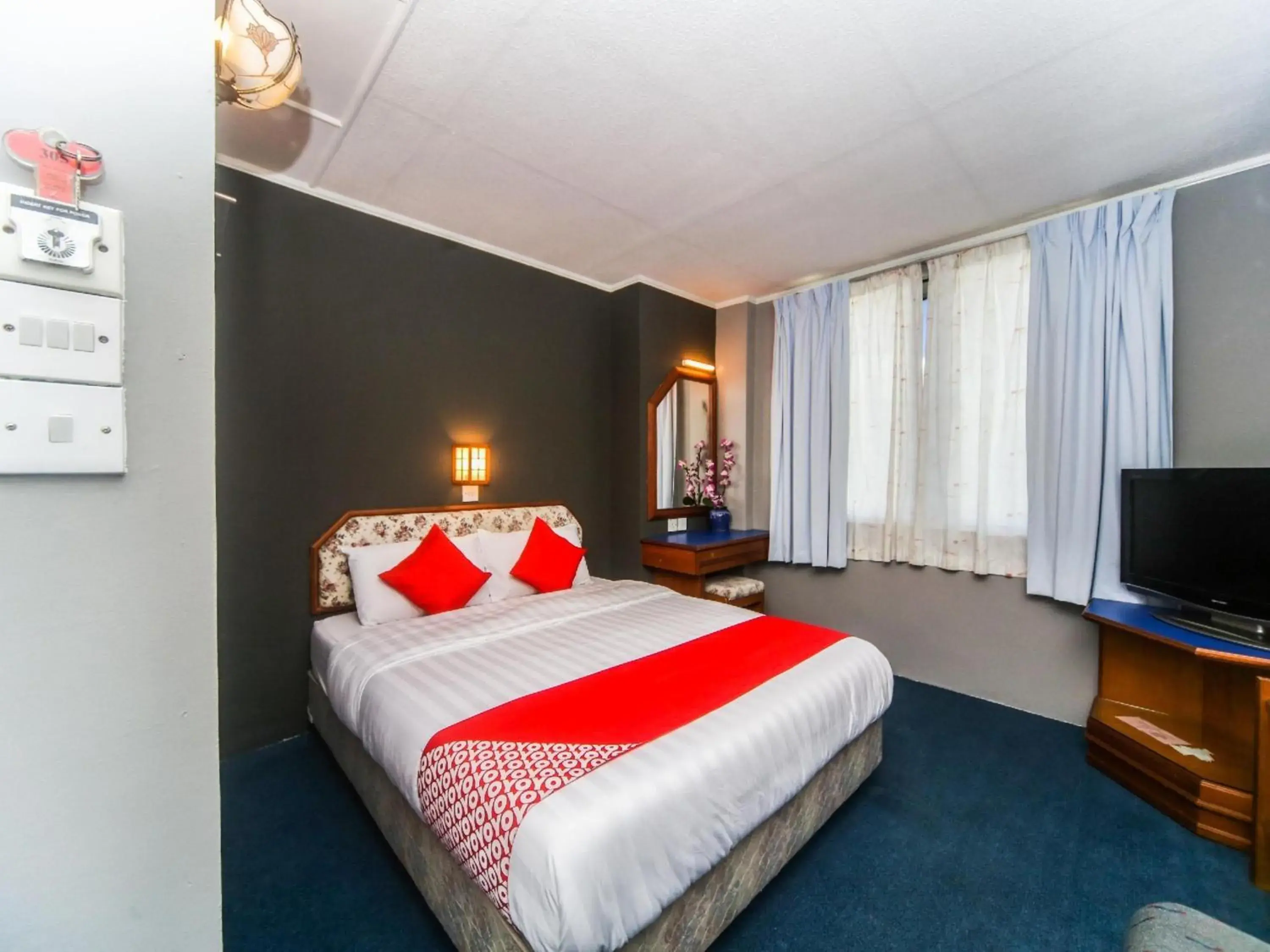 Bedroom in Hotel O Lutana Bedroom in Hotel O Lutana