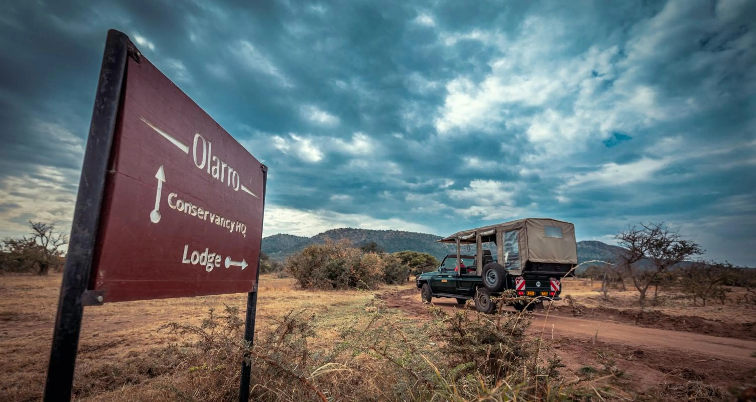 Property logo or sign in Olarro Lodge