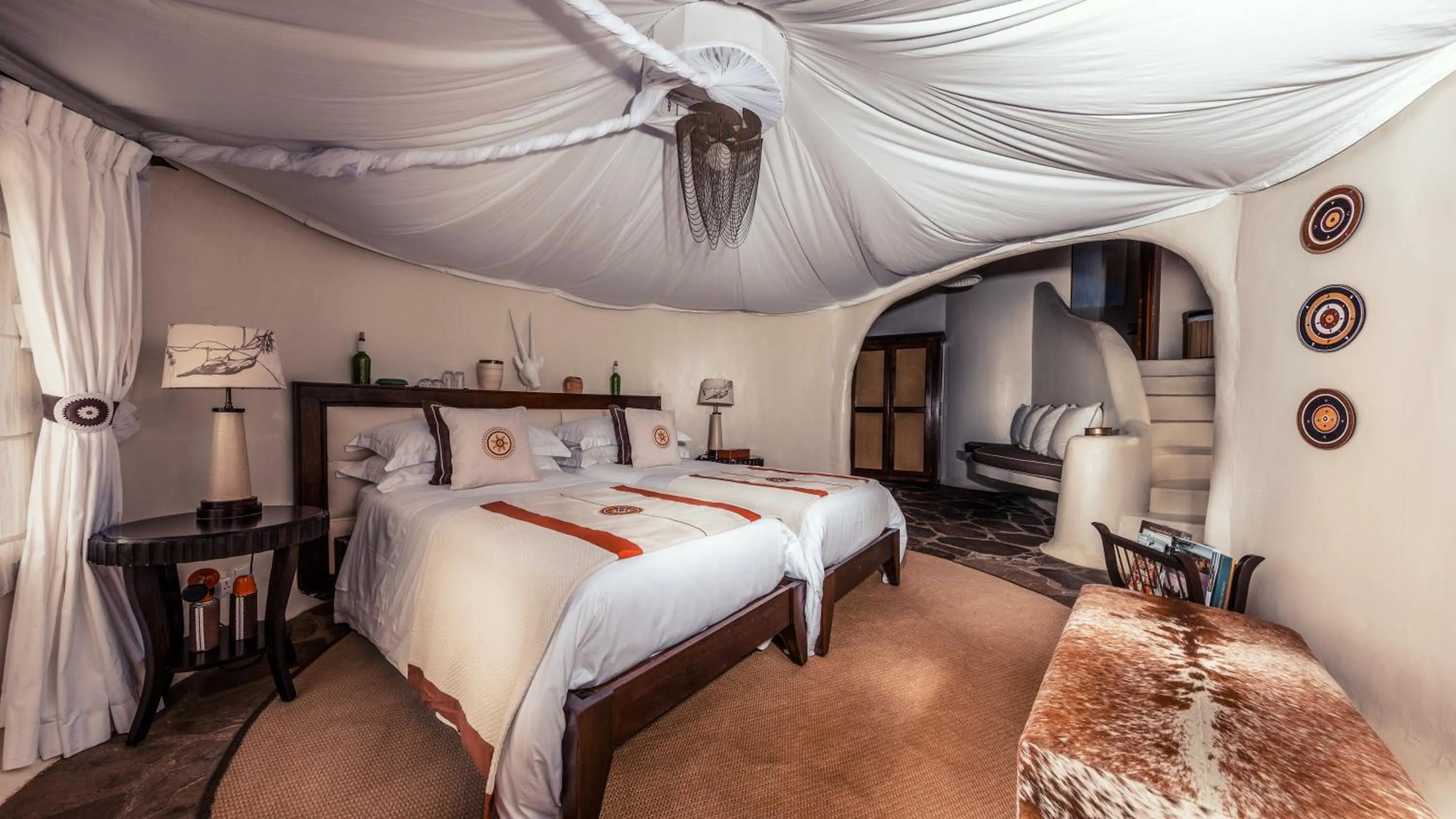 Bed in Olarro Lodge