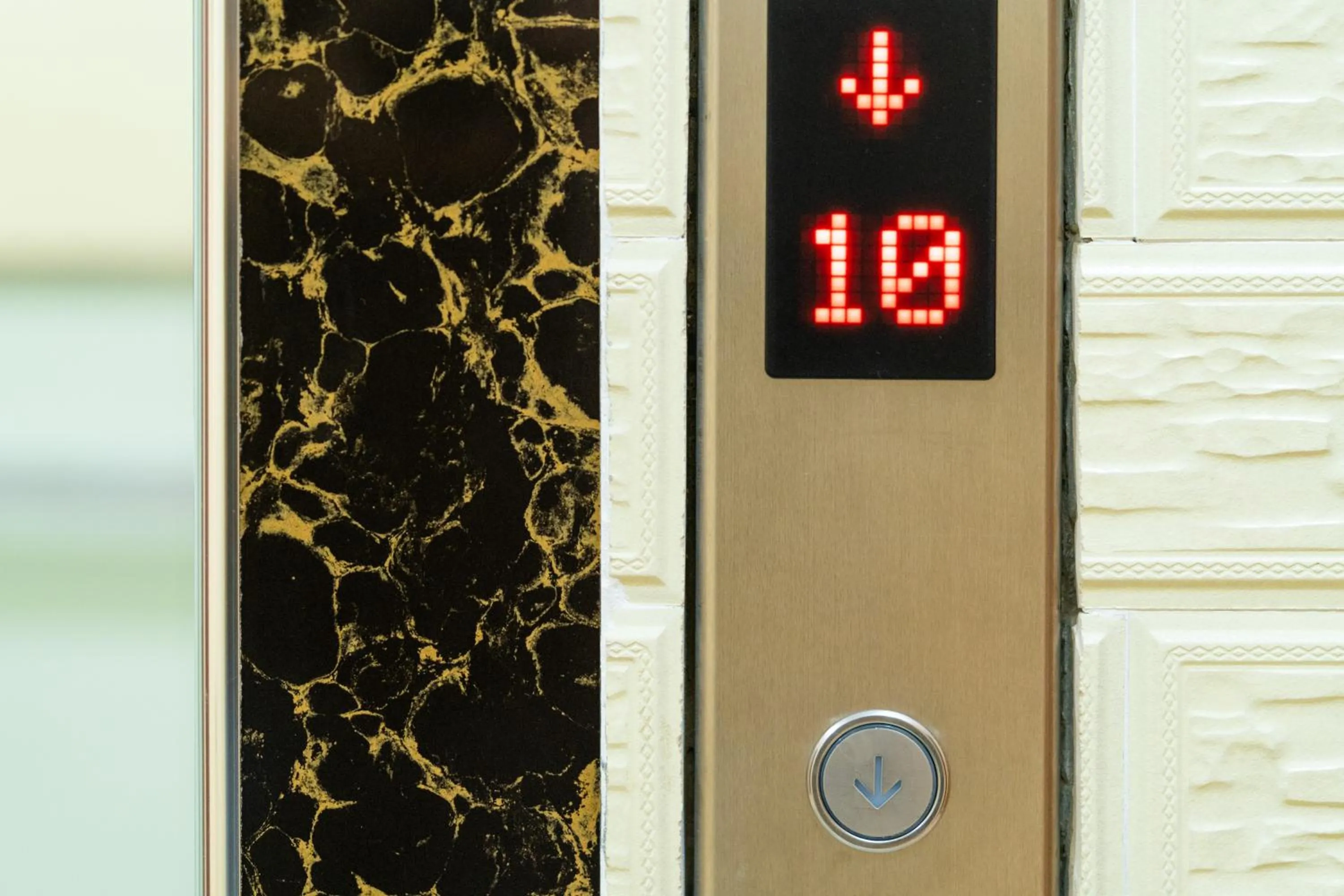 elevator in Kibo Palace Apartments