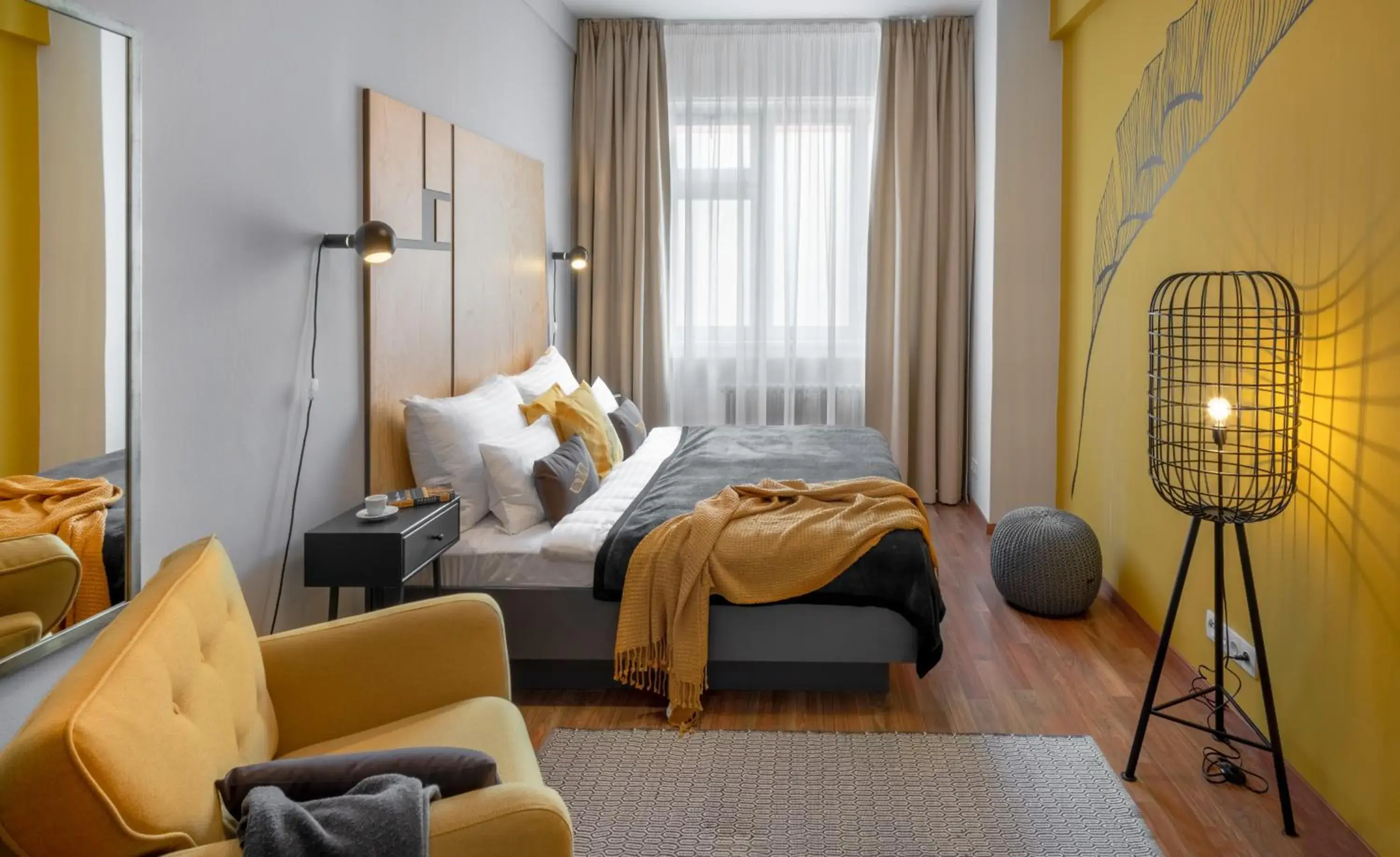 Bedroom, Bed in City Leaf Apartments Bedroom, Bed in City Leaf Apartments