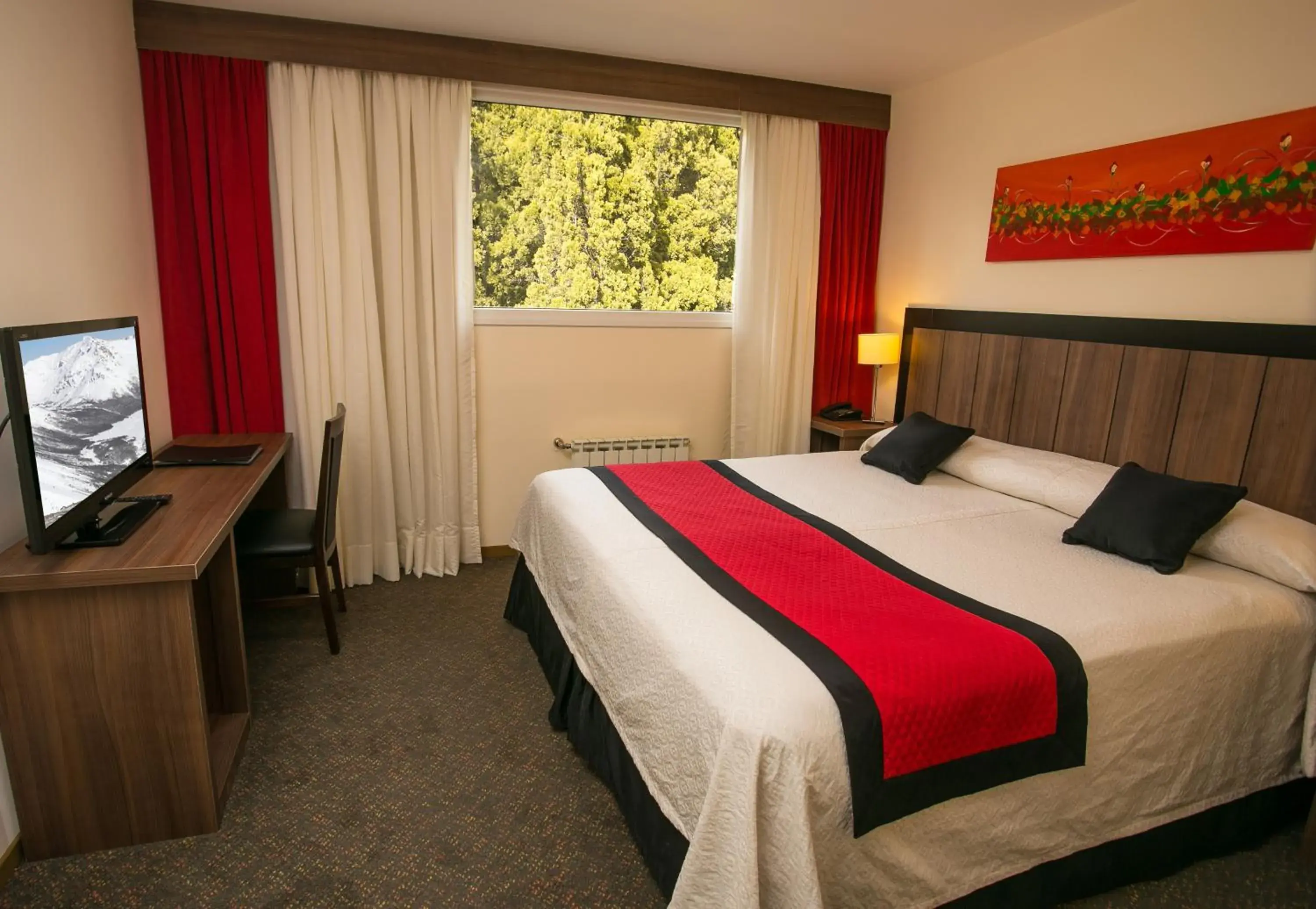 Bed in Huinid Pioneros Hotel & Aparts Bed in Huinid Pioneros Hotel & Aparts