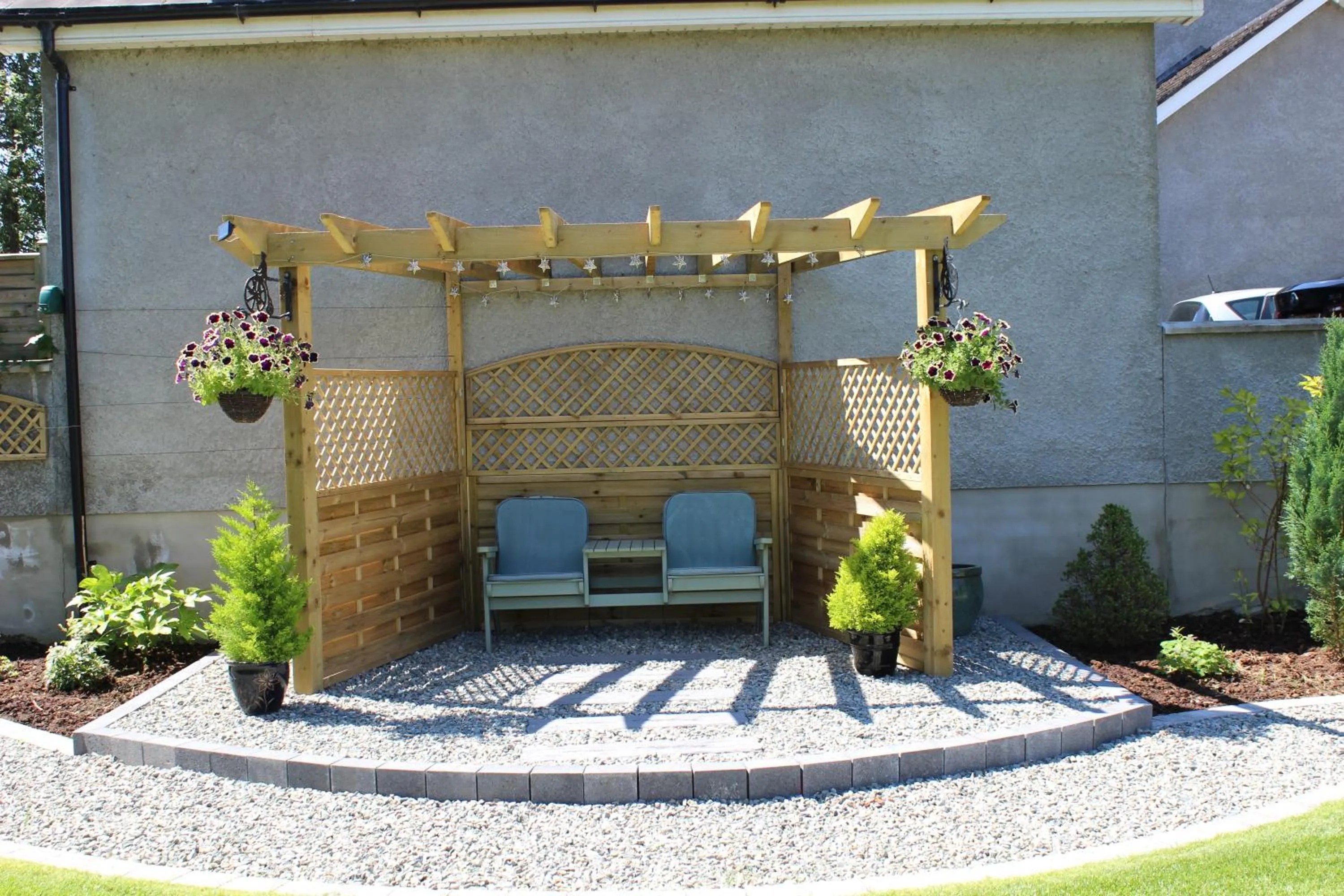 Garden in Crowfield Country House