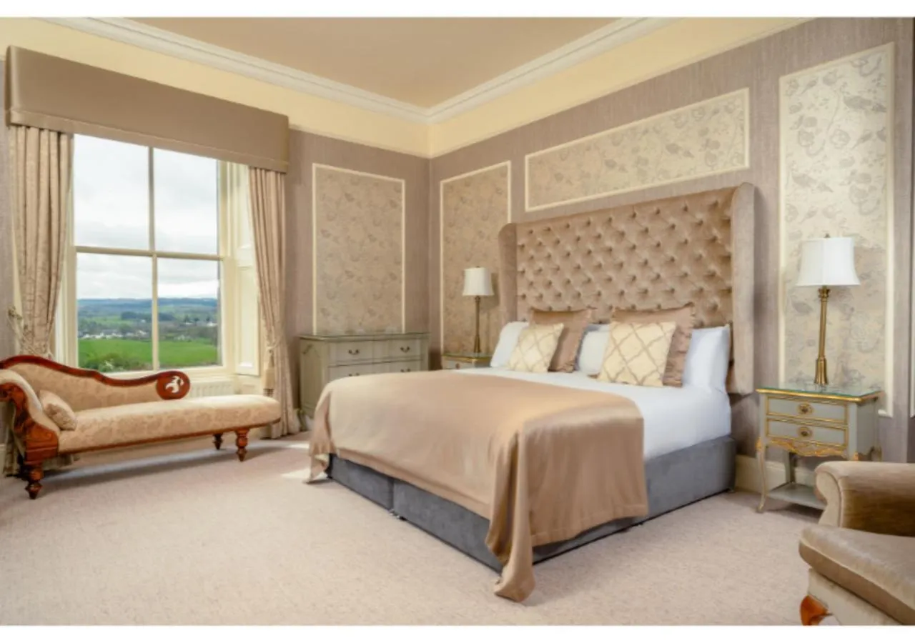 Bedroom, Bed in Corick House Hotel & Spa