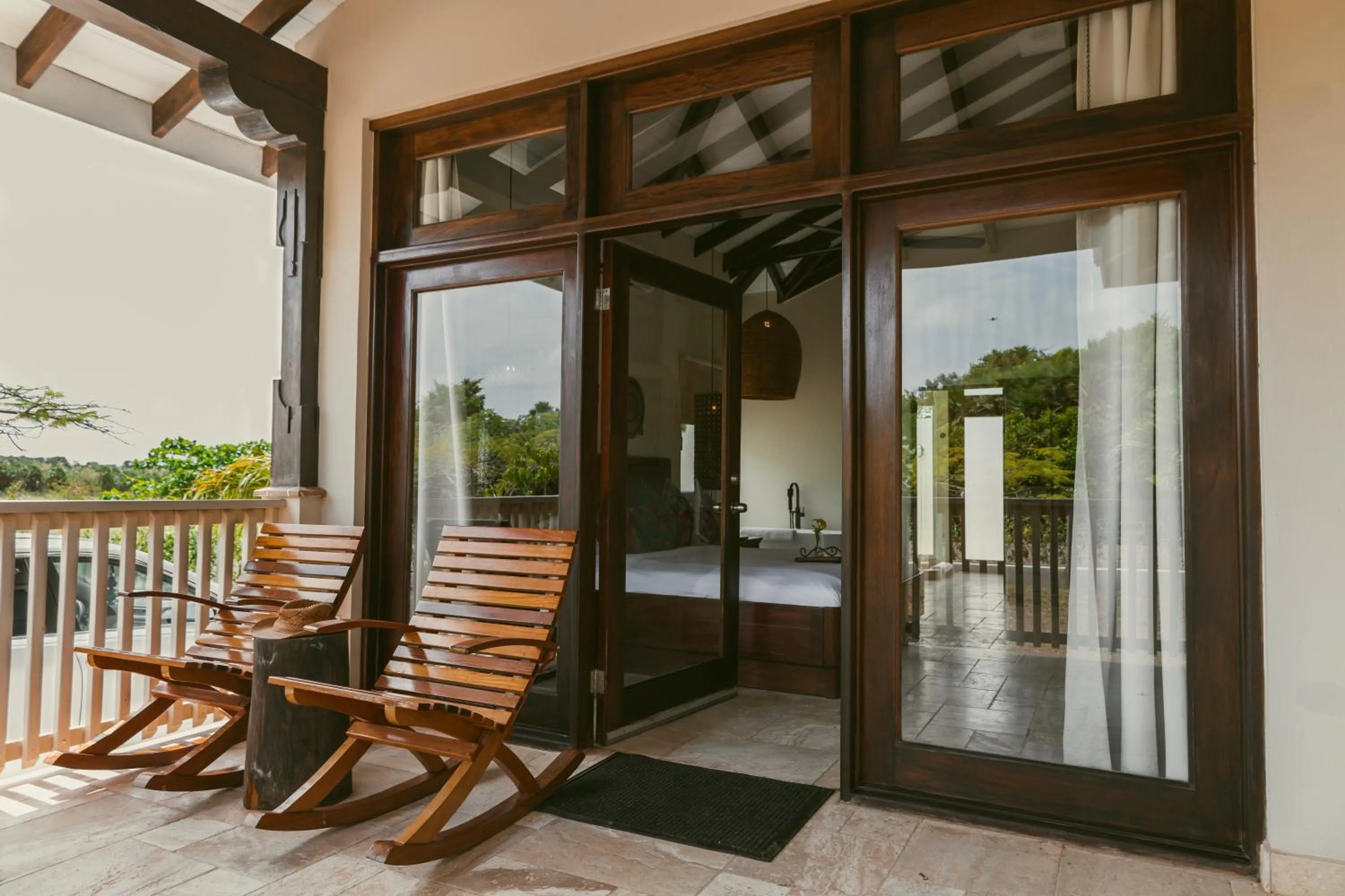 Balcony/Terrace in Almond Beach Resort at Jaguar Reef