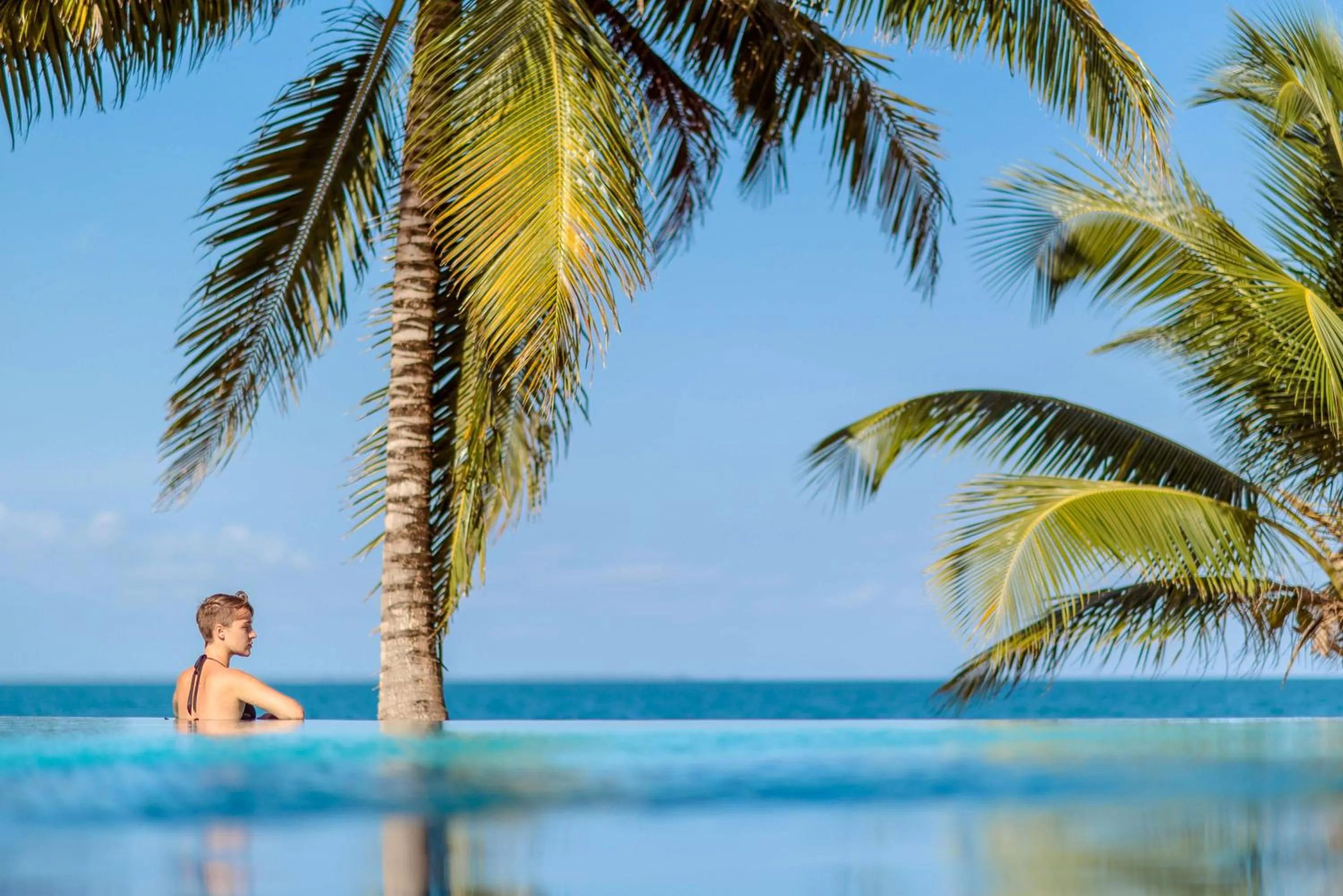 Beach in Almond Beach Resort at Jaguar Reef