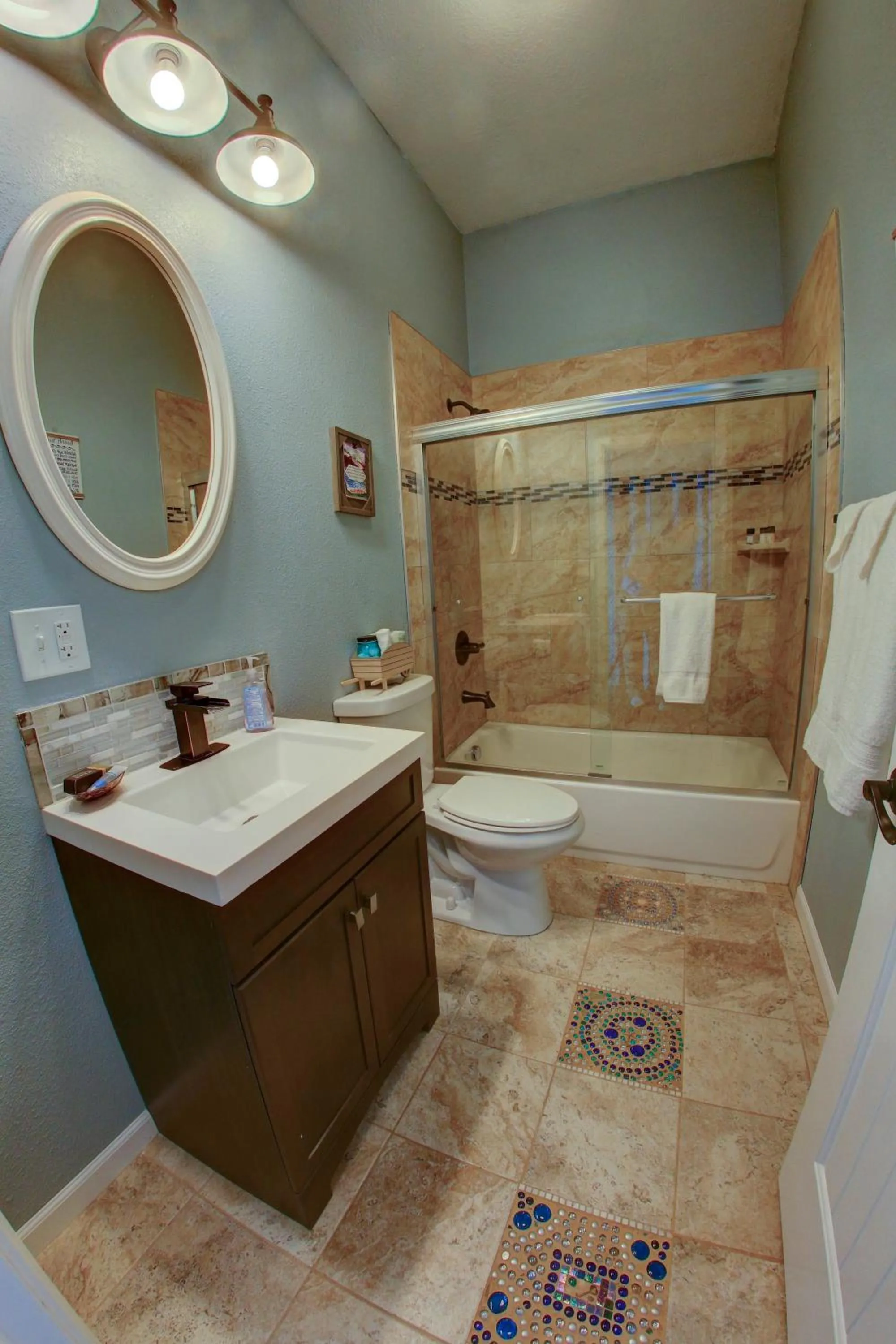 Shower in The Lighthouse