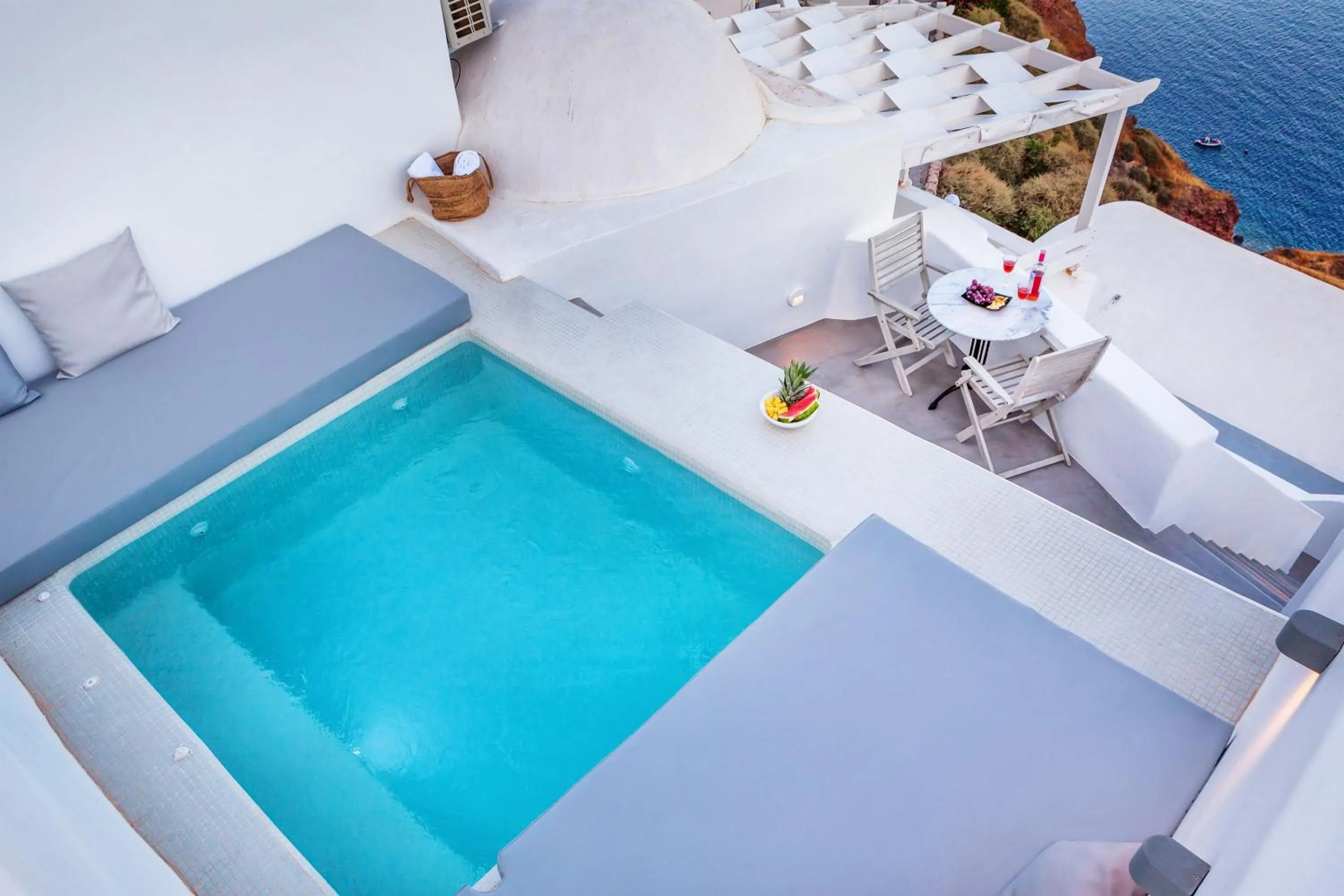 Pool view in Diamond Luxury Suites Collection