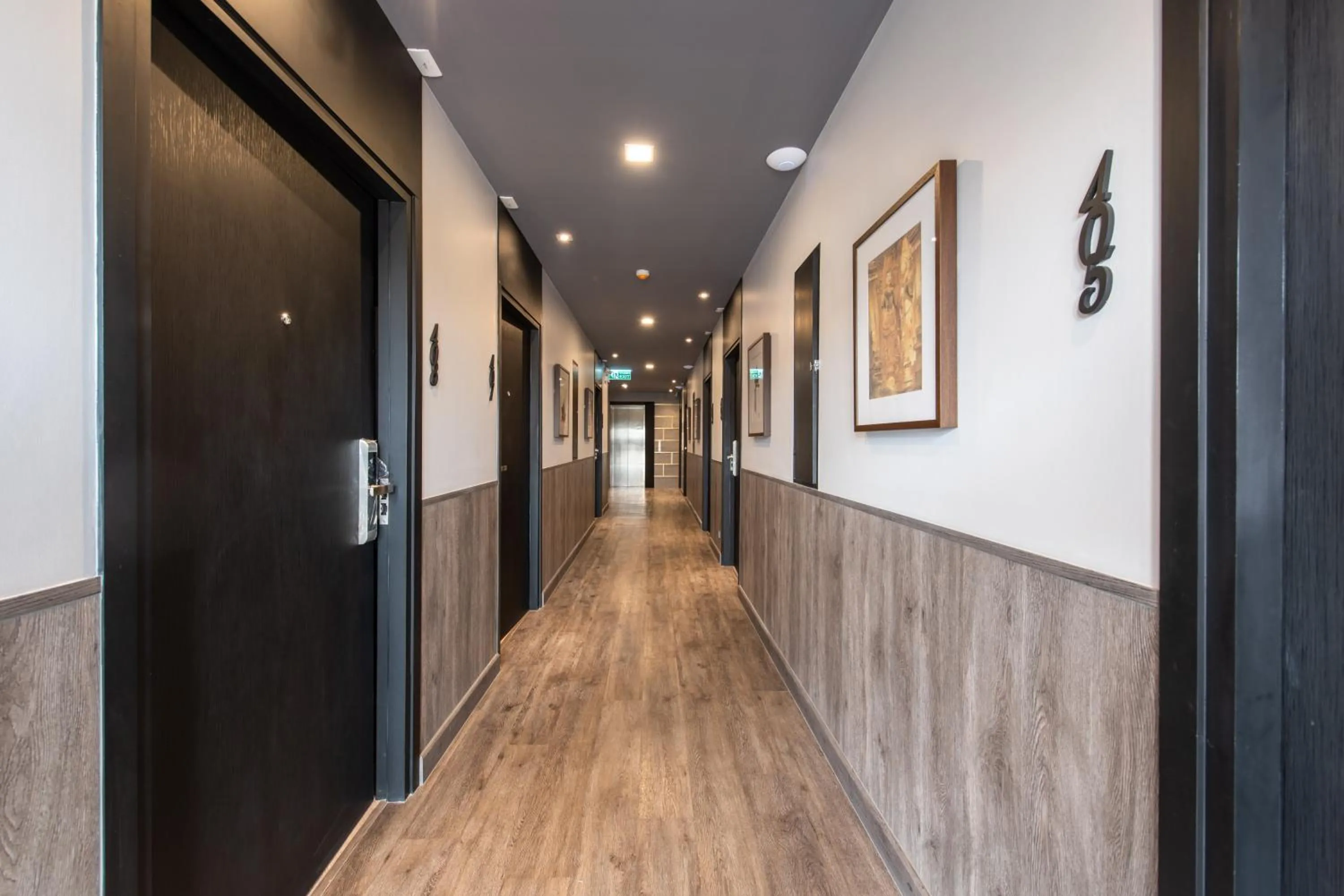 Floor plan in Sanae' Oldtown Hotel