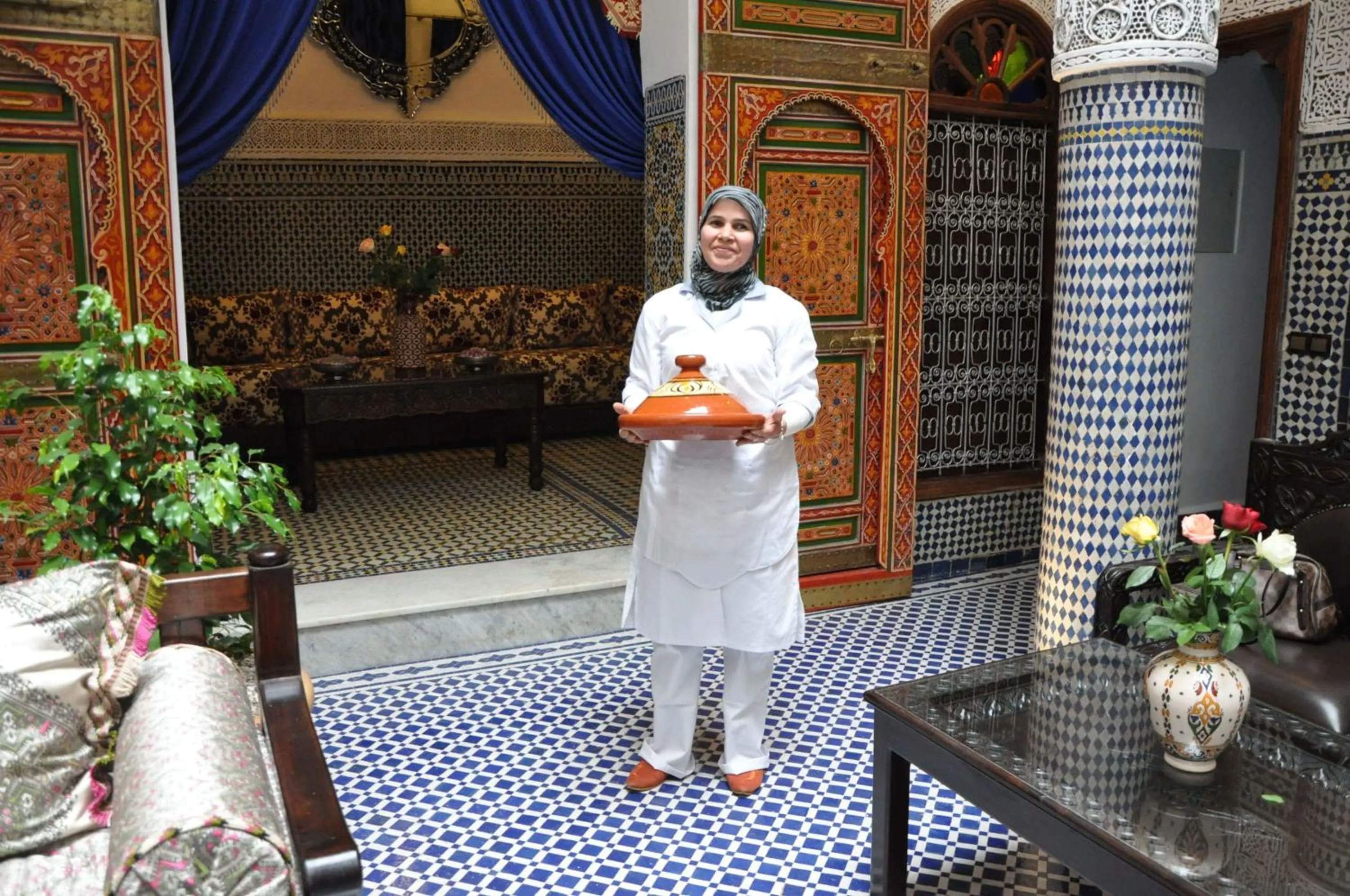 Staff in Riad Ghita Palace