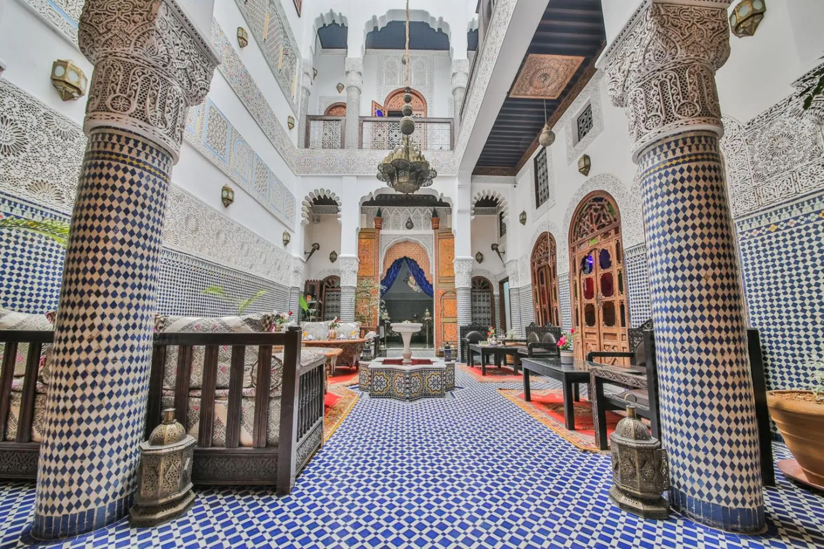 Patio in Riad Ghita Palace