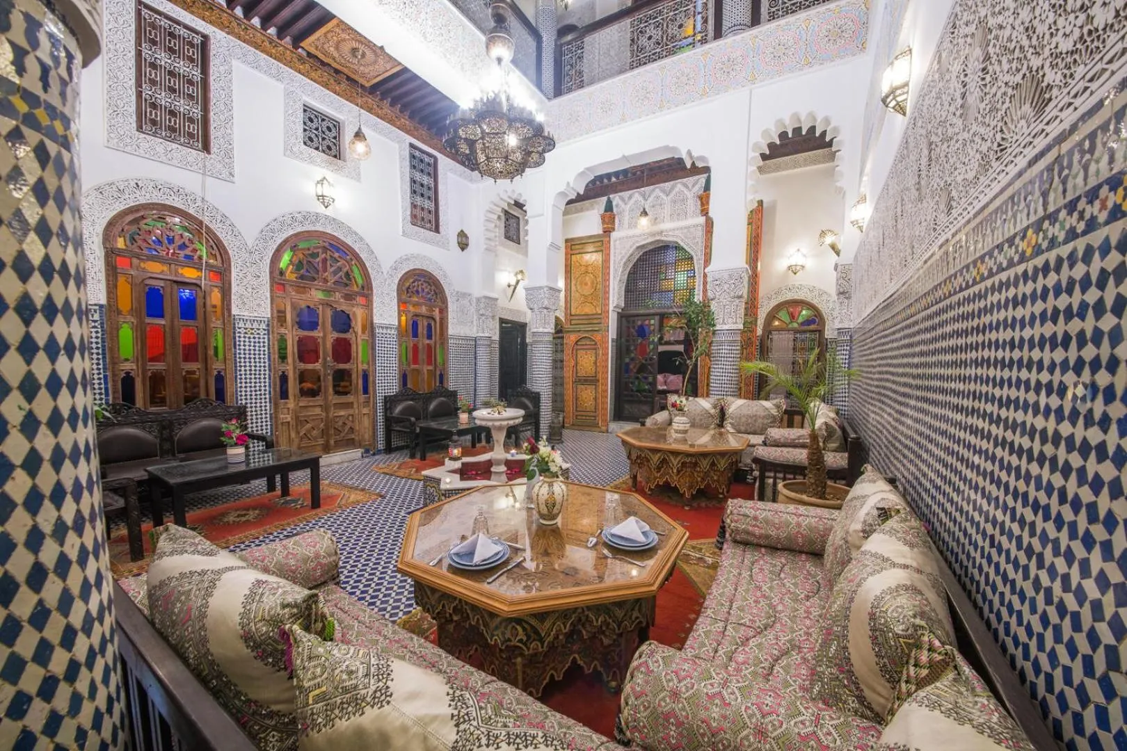 Patio in Riad Ghita Palace