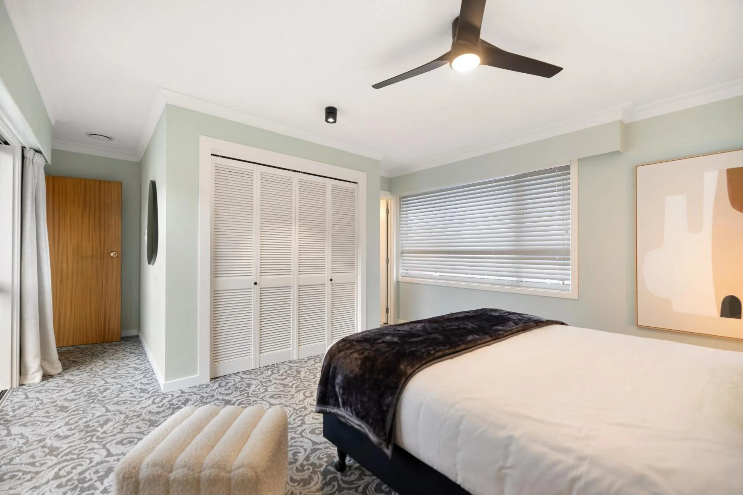 Bedroom, Bed in Arrowtown Motel