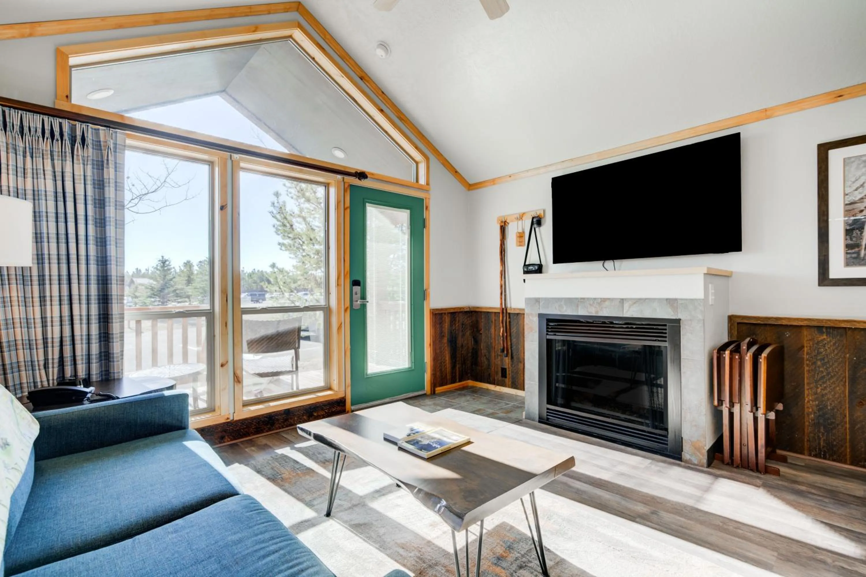TV and multimedia in Explorer Cabins at Yellowstone