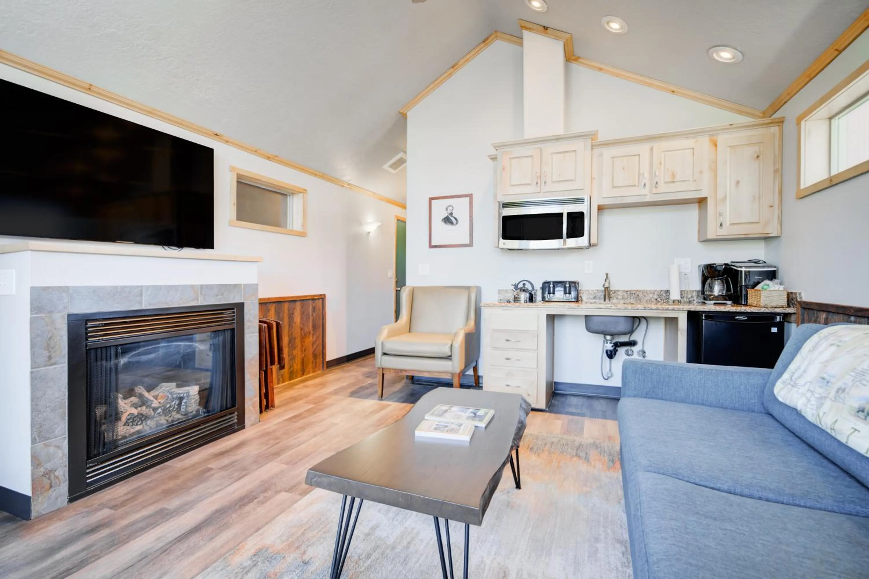 TV and multimedia in Explorer Cabins at Yellowstone