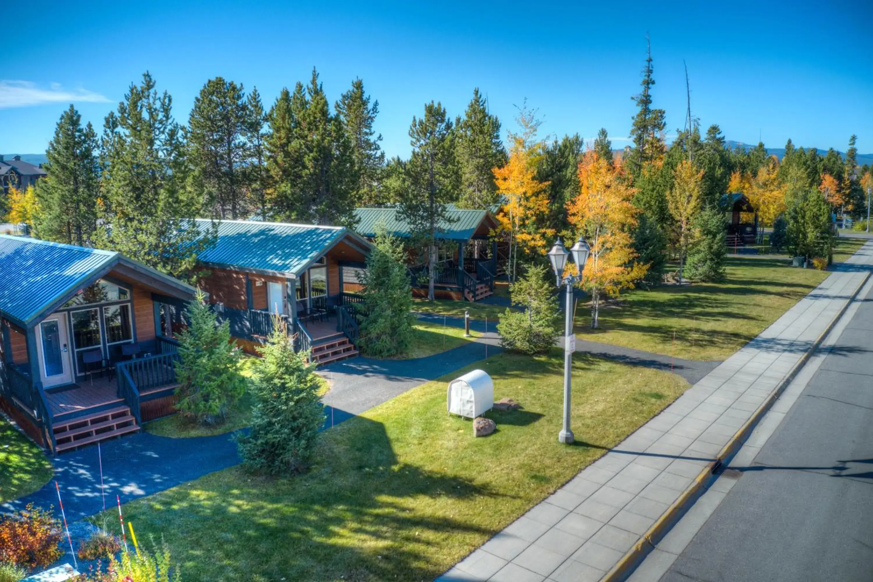 Property building in Explorer Cabins at Yellowstone Property building in Explorer Cabins at Yellowstone