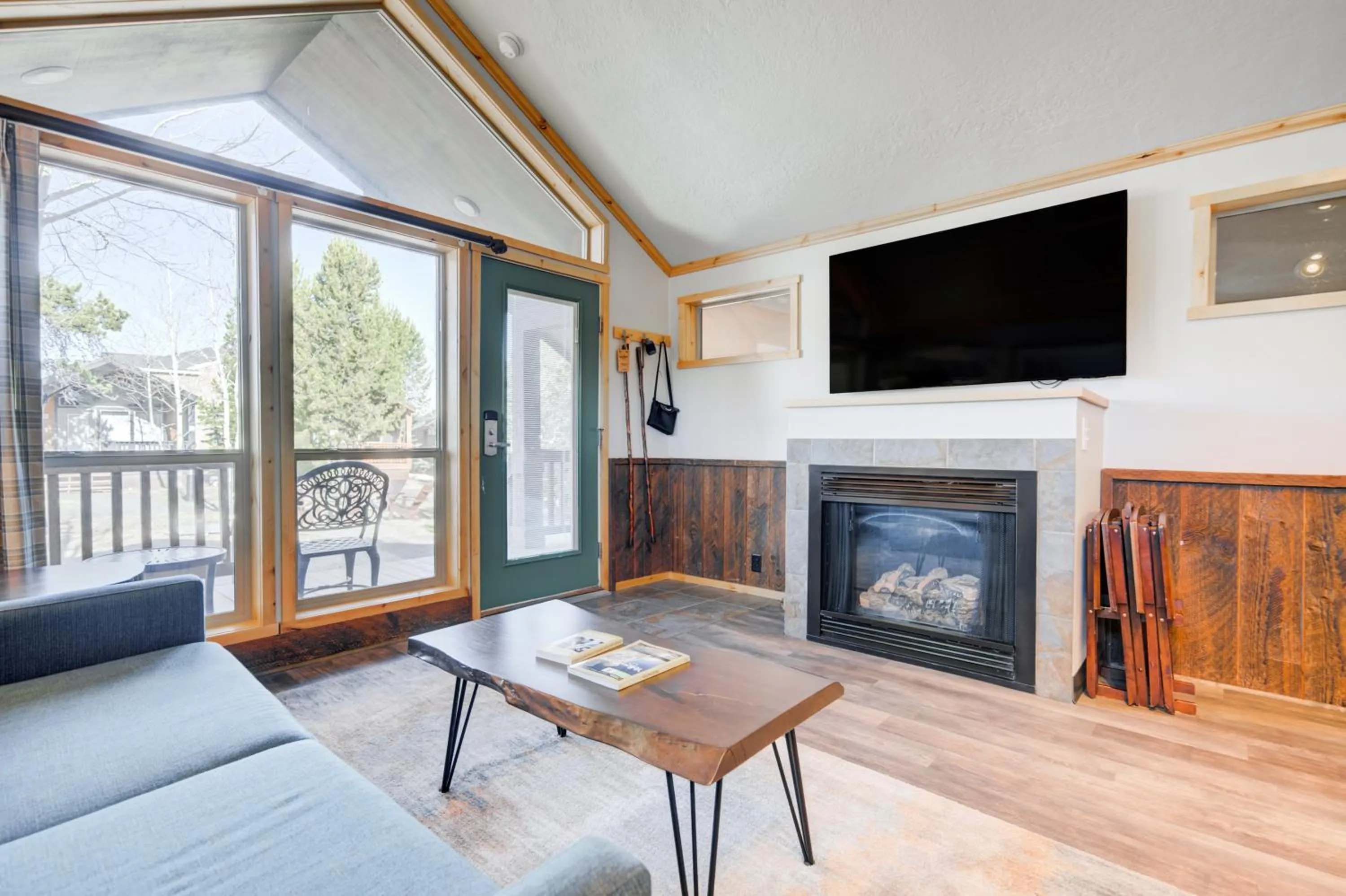 TV and multimedia in Explorer Cabins at Yellowstone