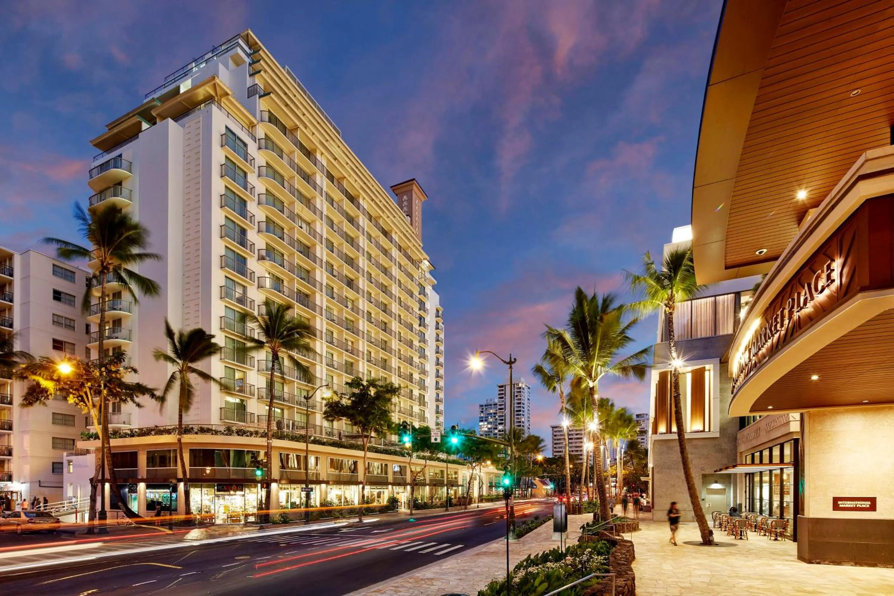 Property building in Hilton Garden Inn Waikiki Beach