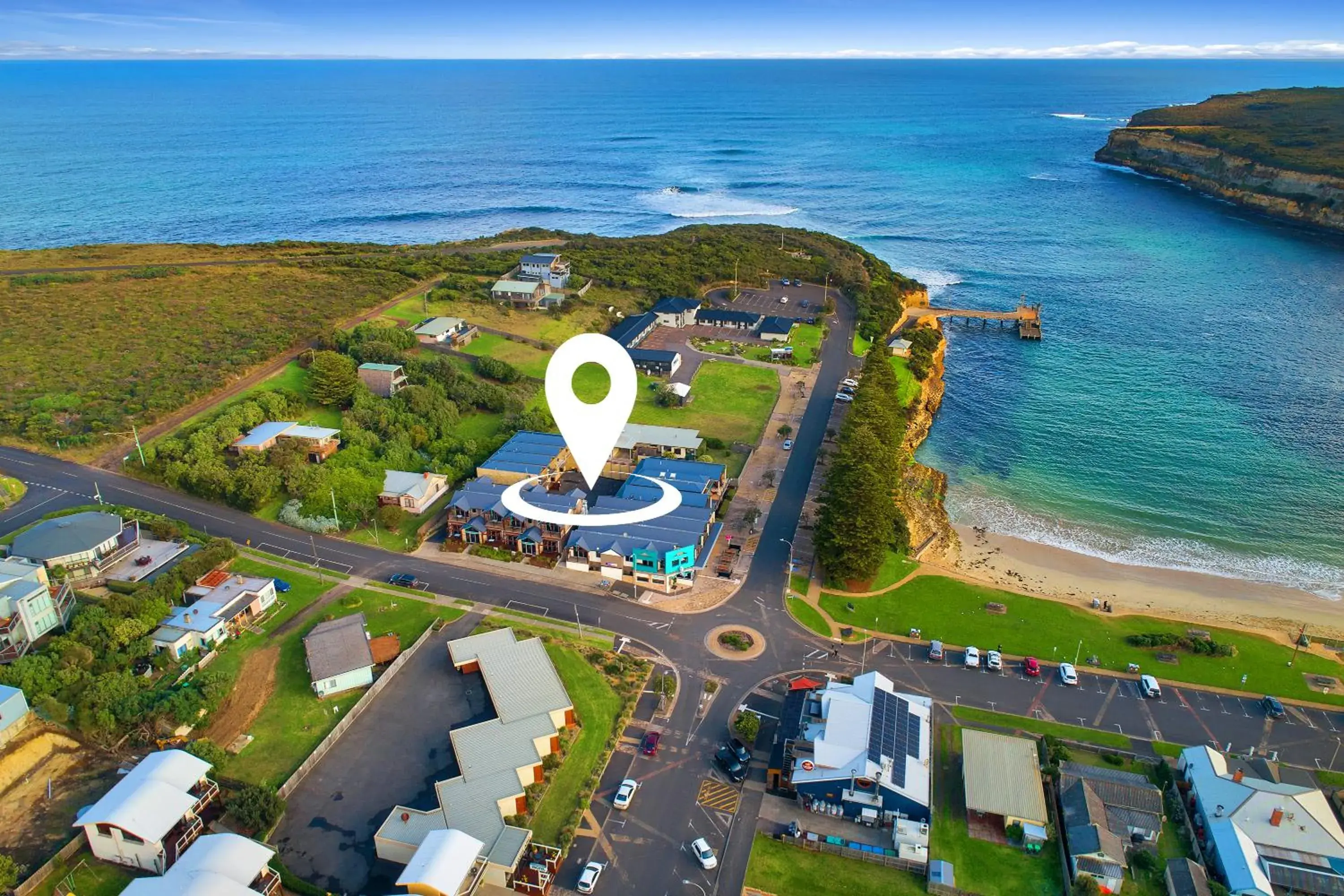Bird's eye view in Sea Foam Villas Bird's eye view in Sea Foam Villas