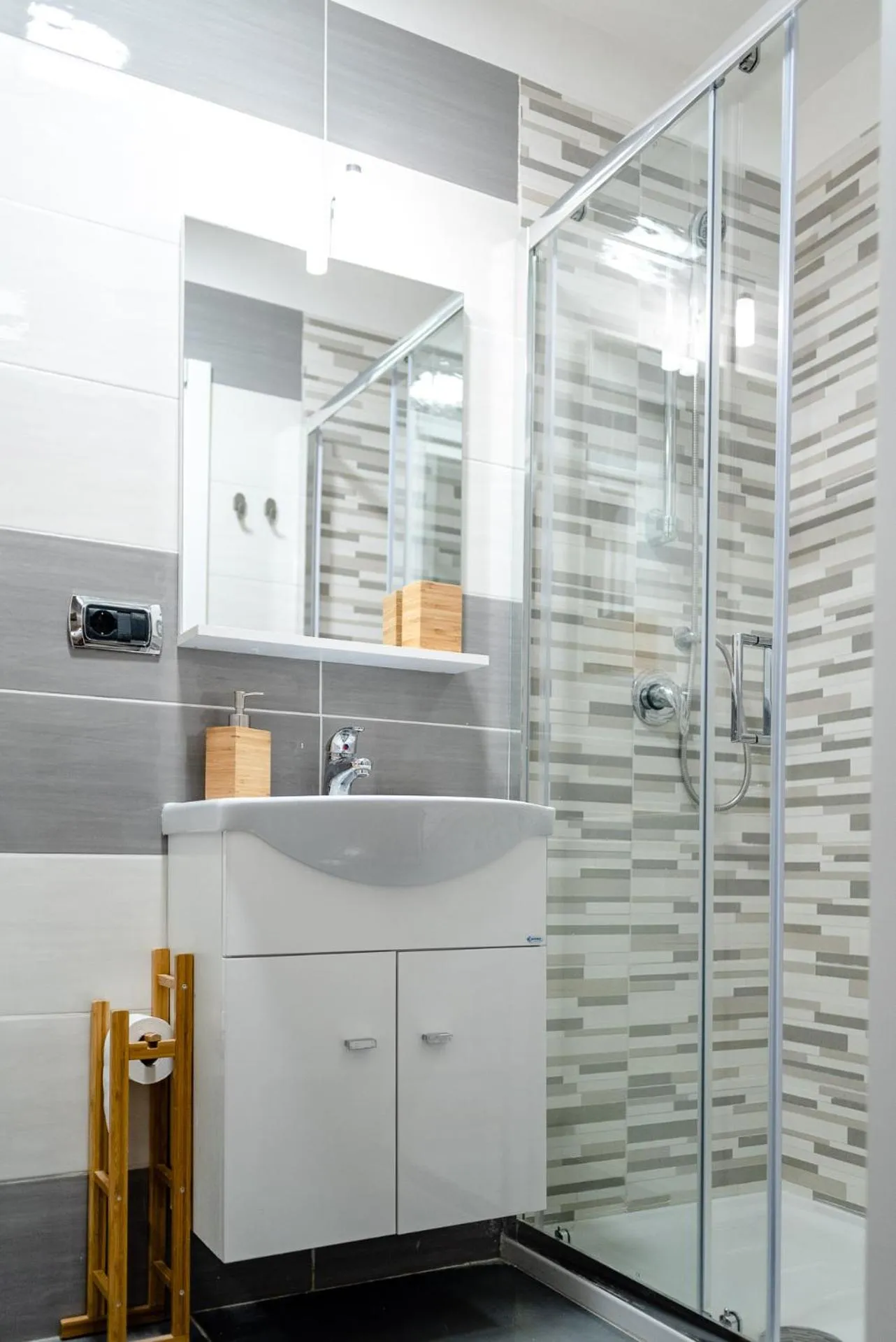 Shower in Casa Lena B&B